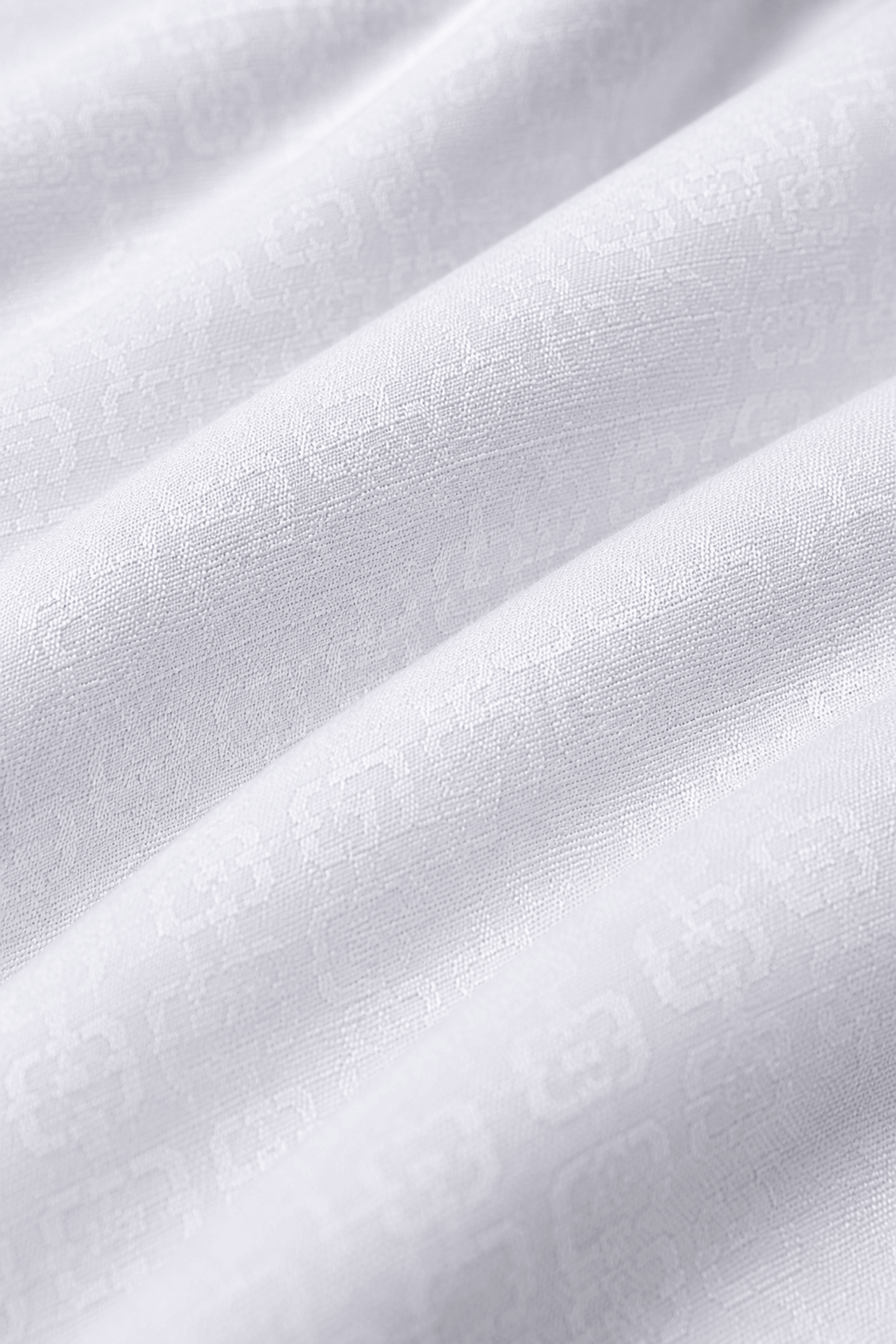 Sawyer Jacquard Textured Contrast-Trim Shirt