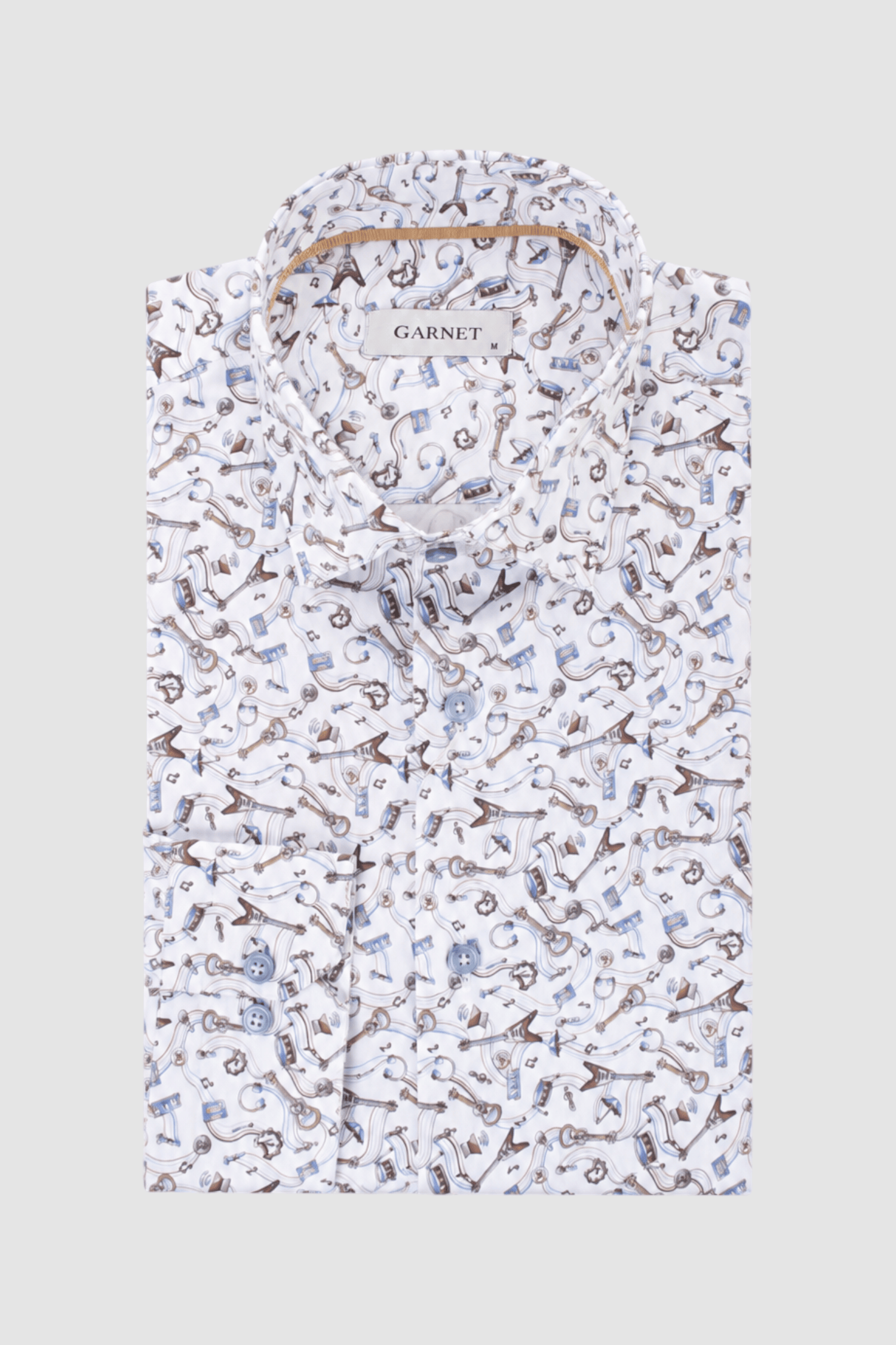 Harvey Geometric Print Shirt