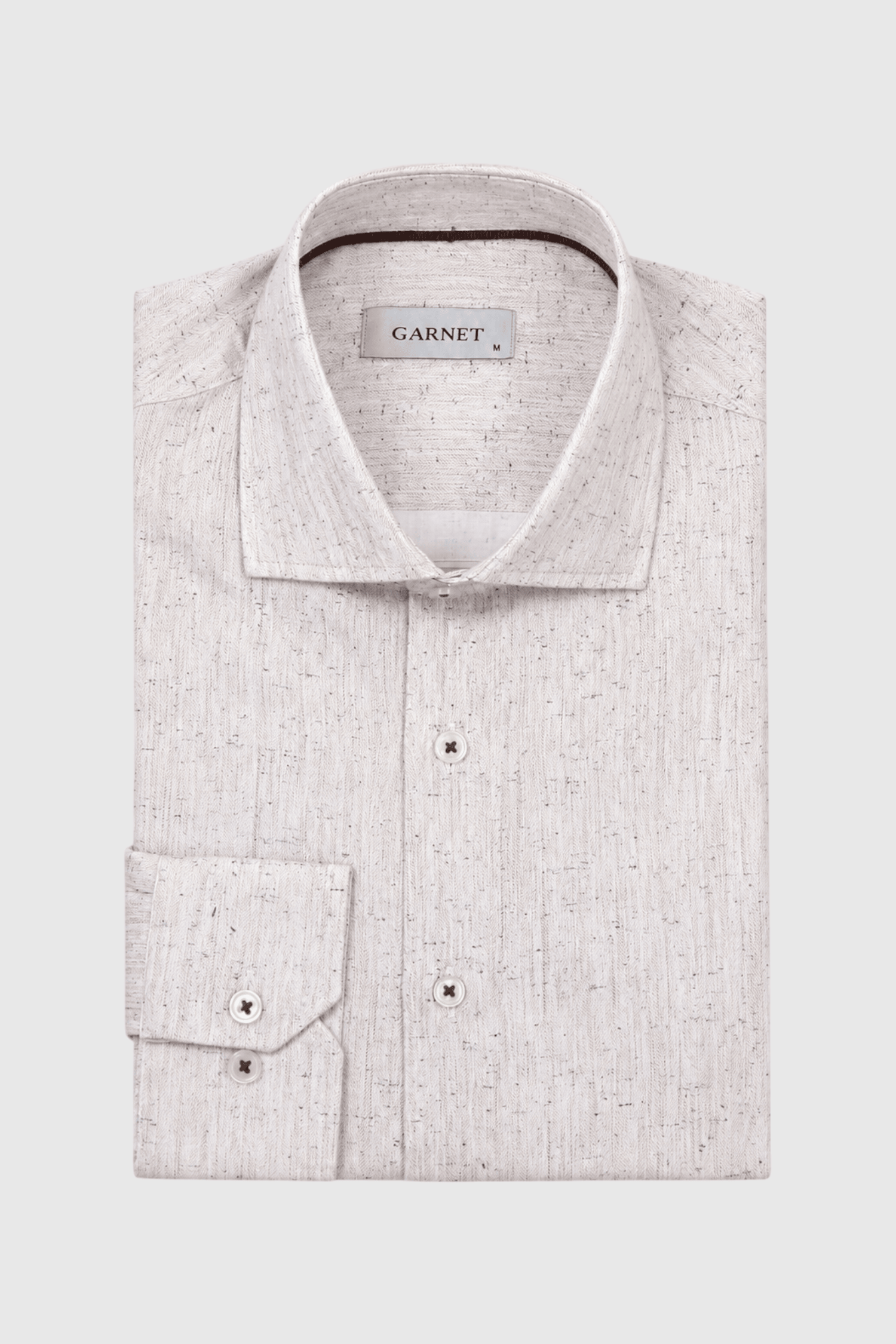 Pierce Linen-Blend Look Shirt