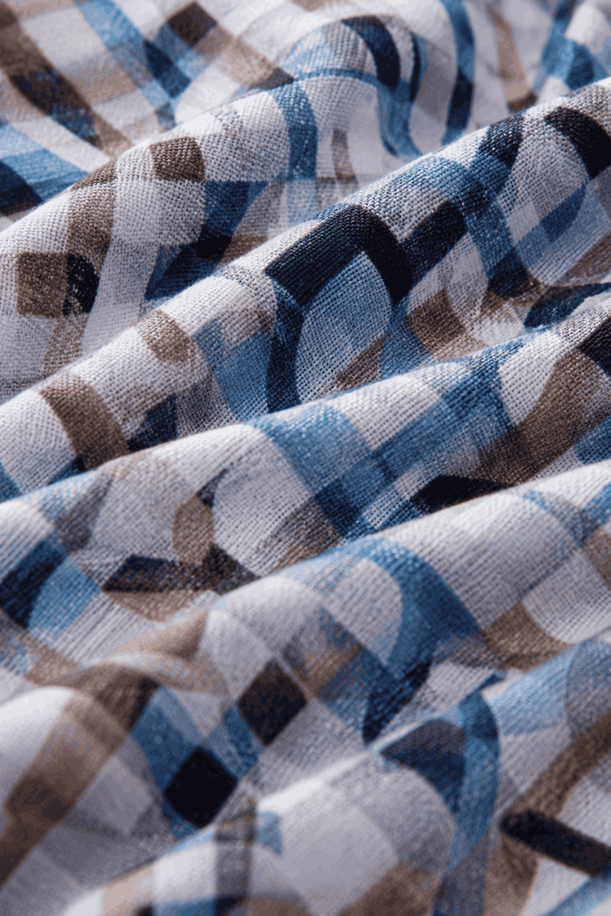 Griffin Abstract Multi-Print Shirt