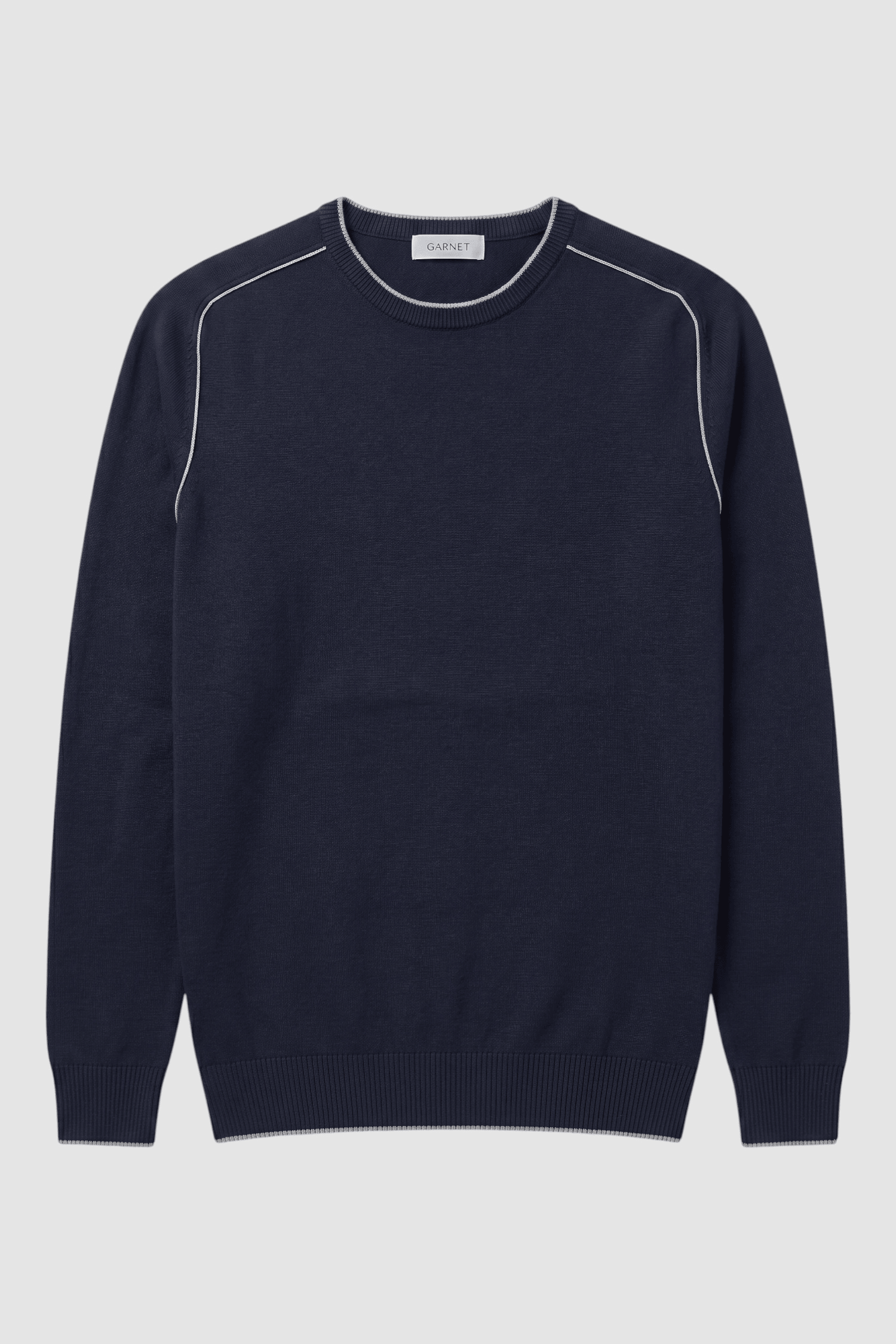 Vernon Raglan-Sleeve Crewneck Sweater
