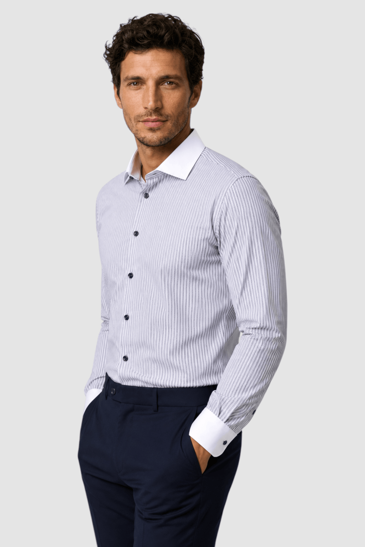 Oscar Striped Dress Shirt