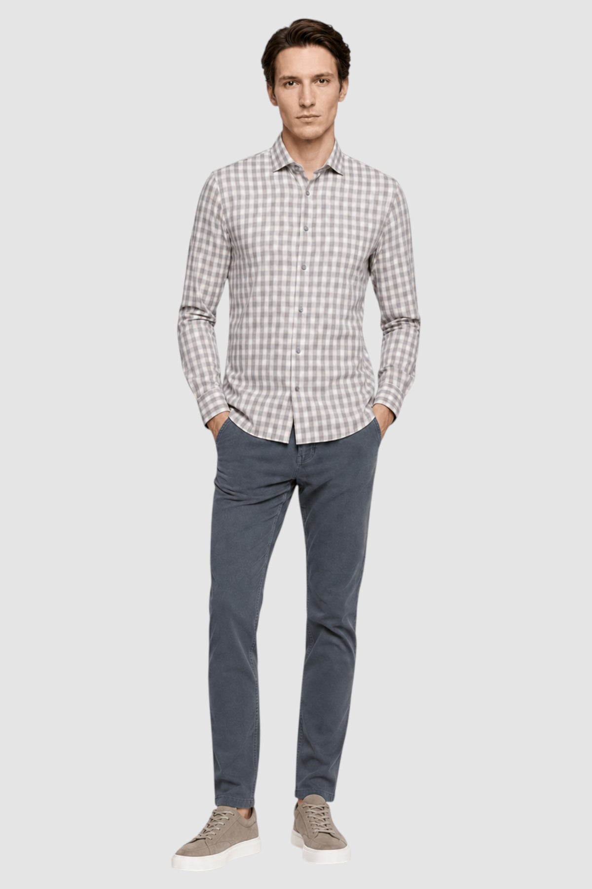 Dylan Melange Gingham Check Shirt