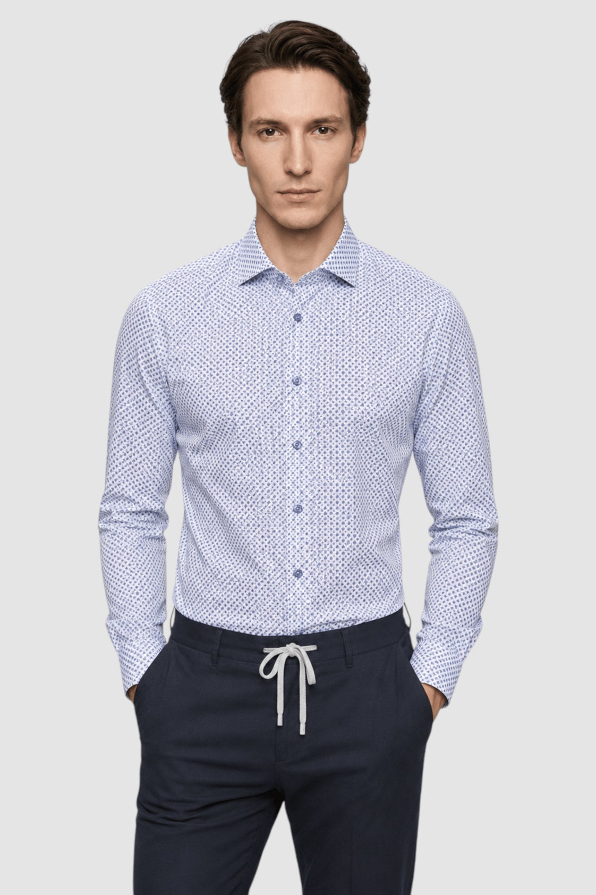 Juliana Abstract Print Shirt