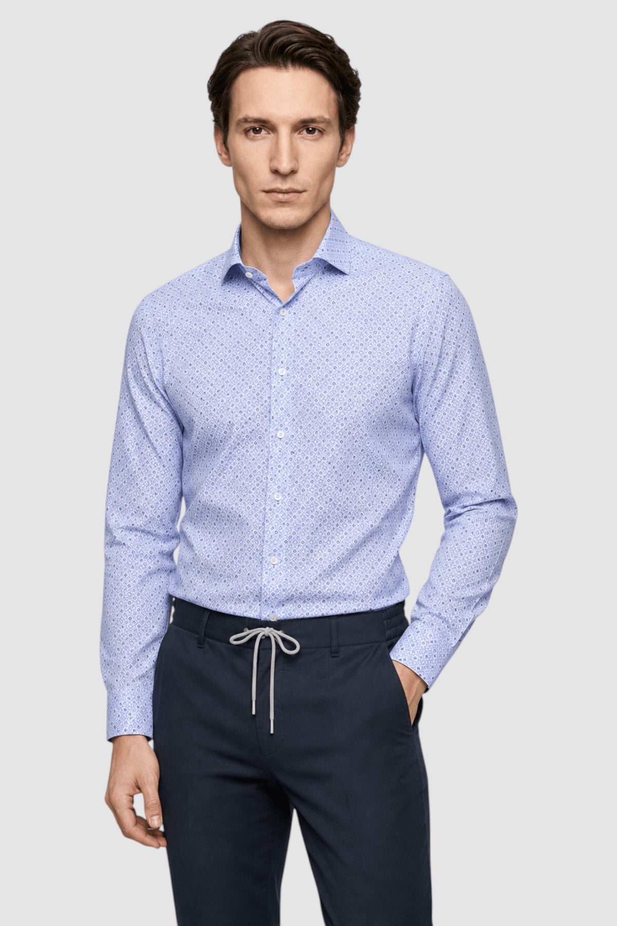 Victor Micro-Print Shirt