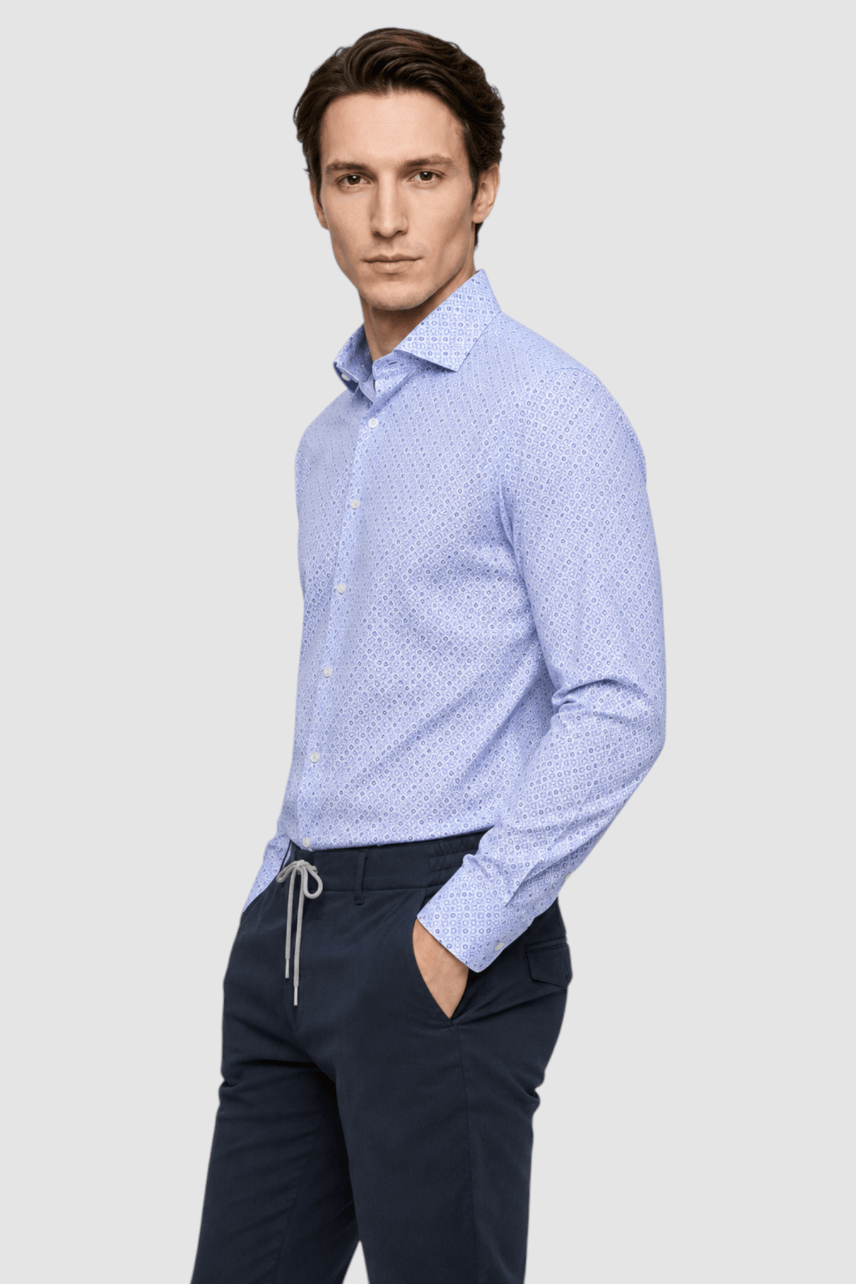 Victor Micro-Print Shirt