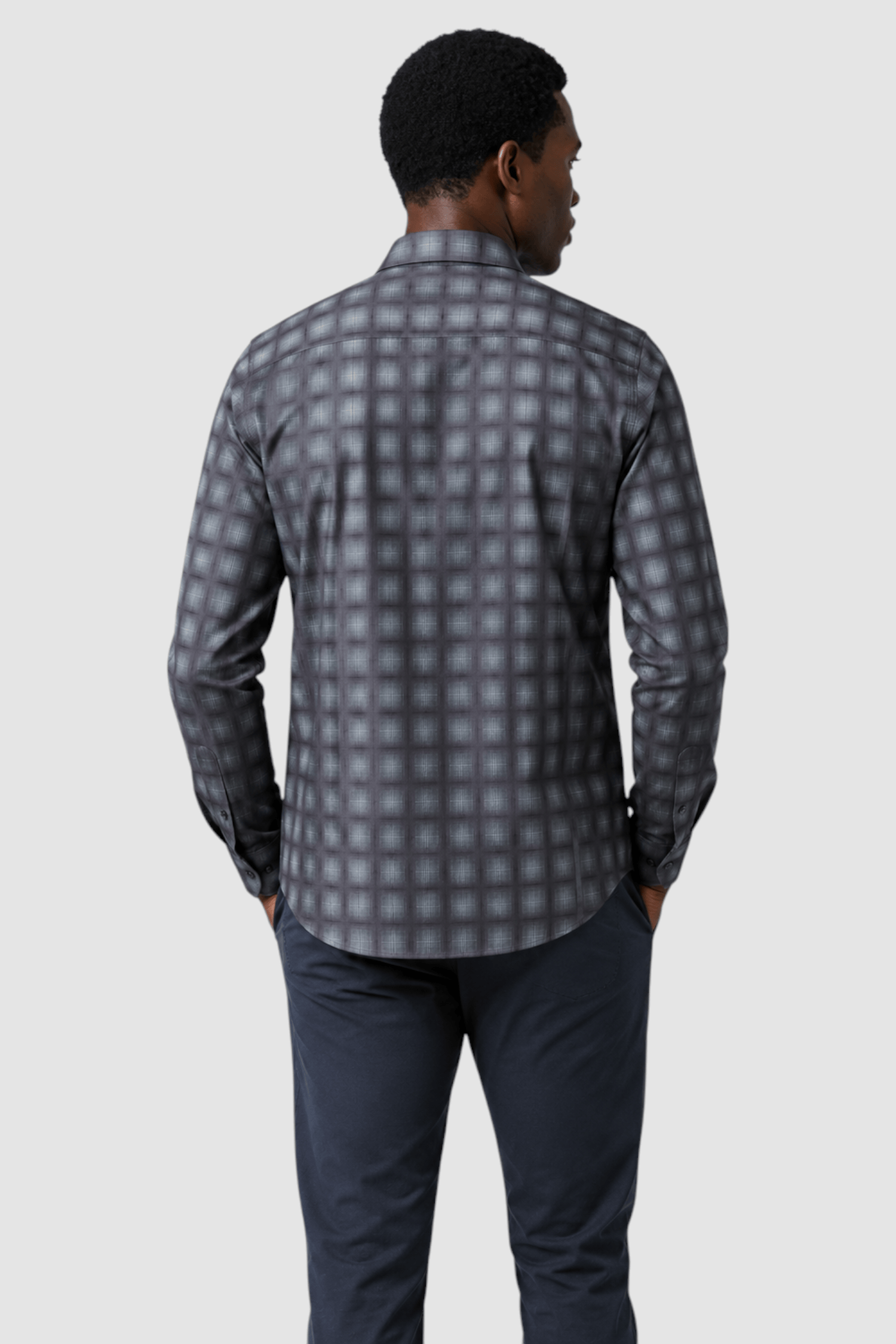 Rhys Ombre Plaid Shirt