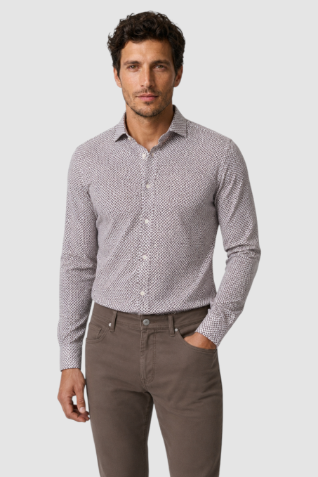 Ives Micro-Check Shirt