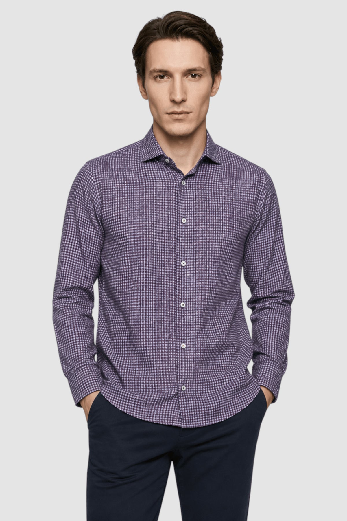 Maddox Tile Geometric Shirt