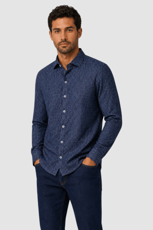Maddox Tile Geometric Shirt