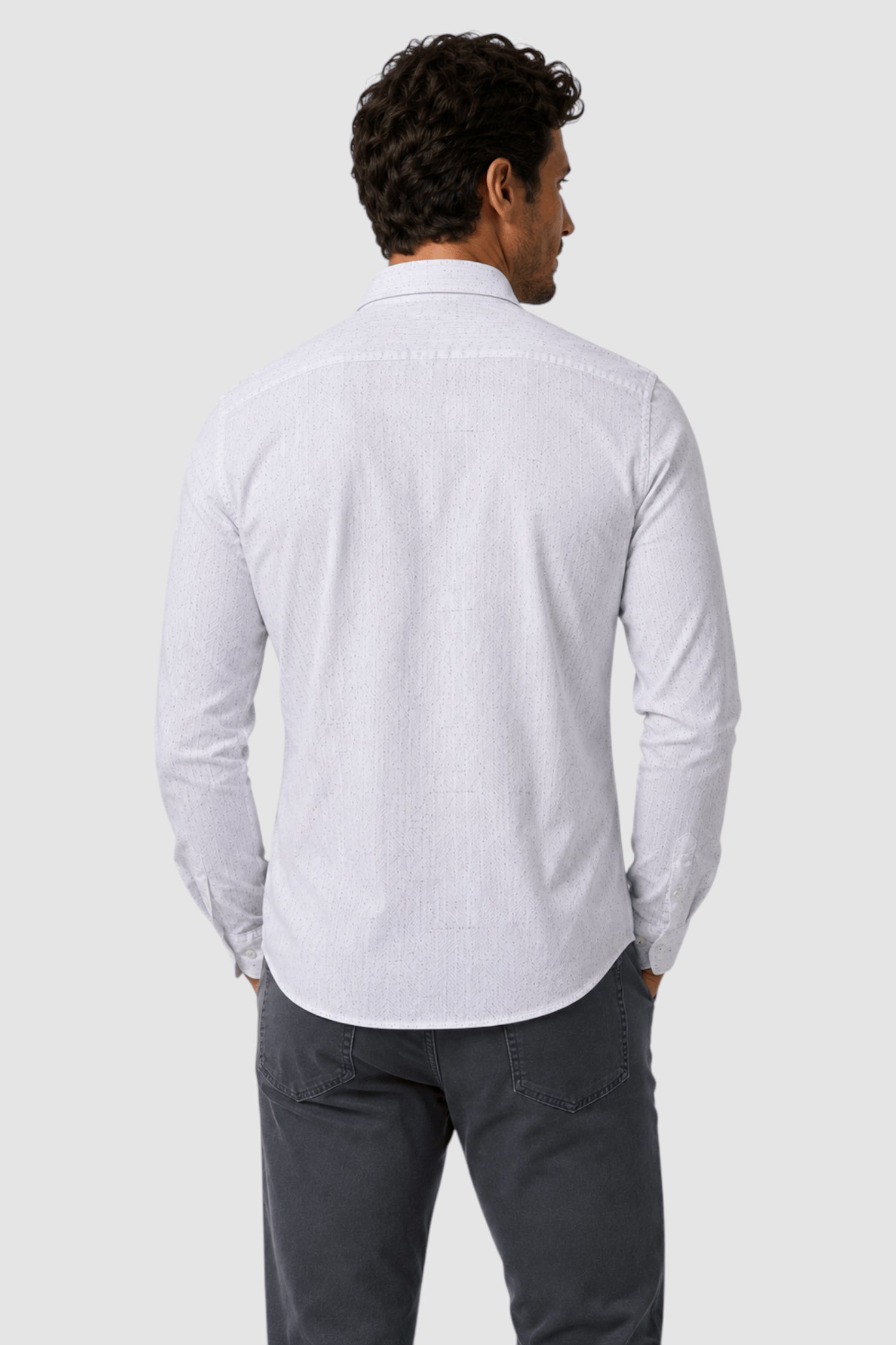 Pierce Linen-Blend Look Shirt