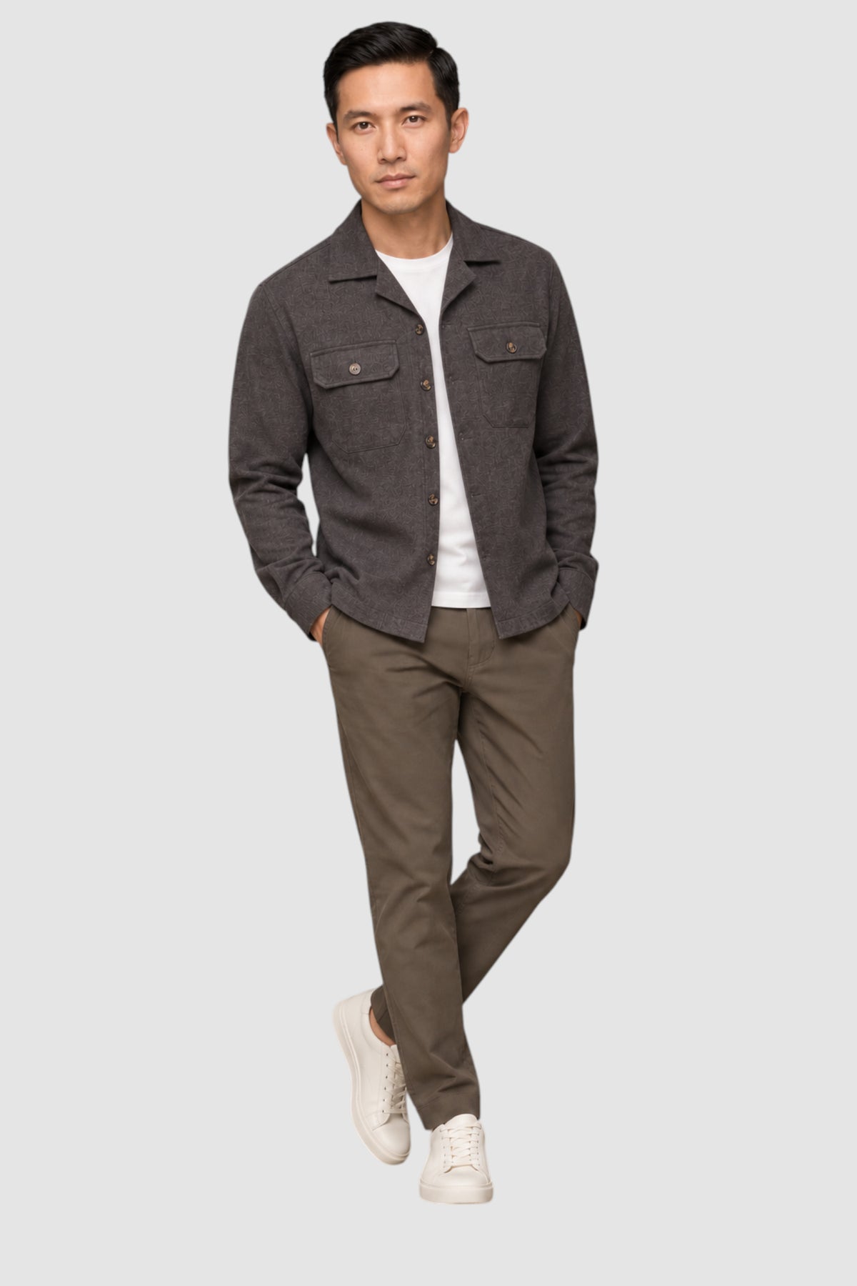 Underwood Knit Utility Shirt Jacket