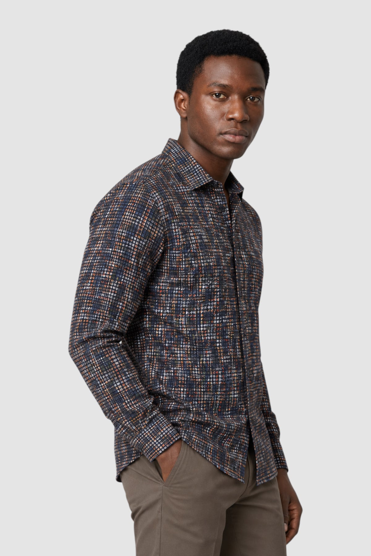 Ulric Micro-Dot Shirt