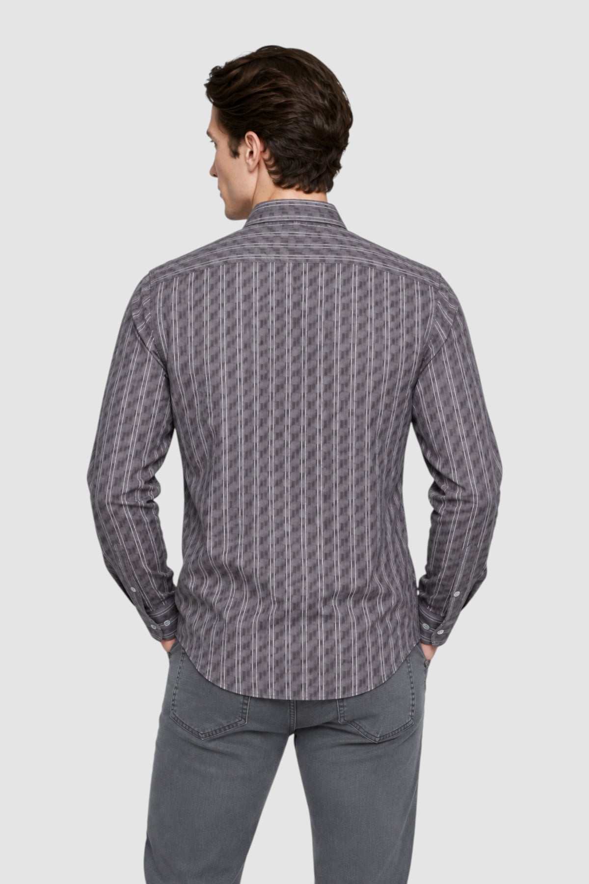 Lennon Satin Weave Print Shirt