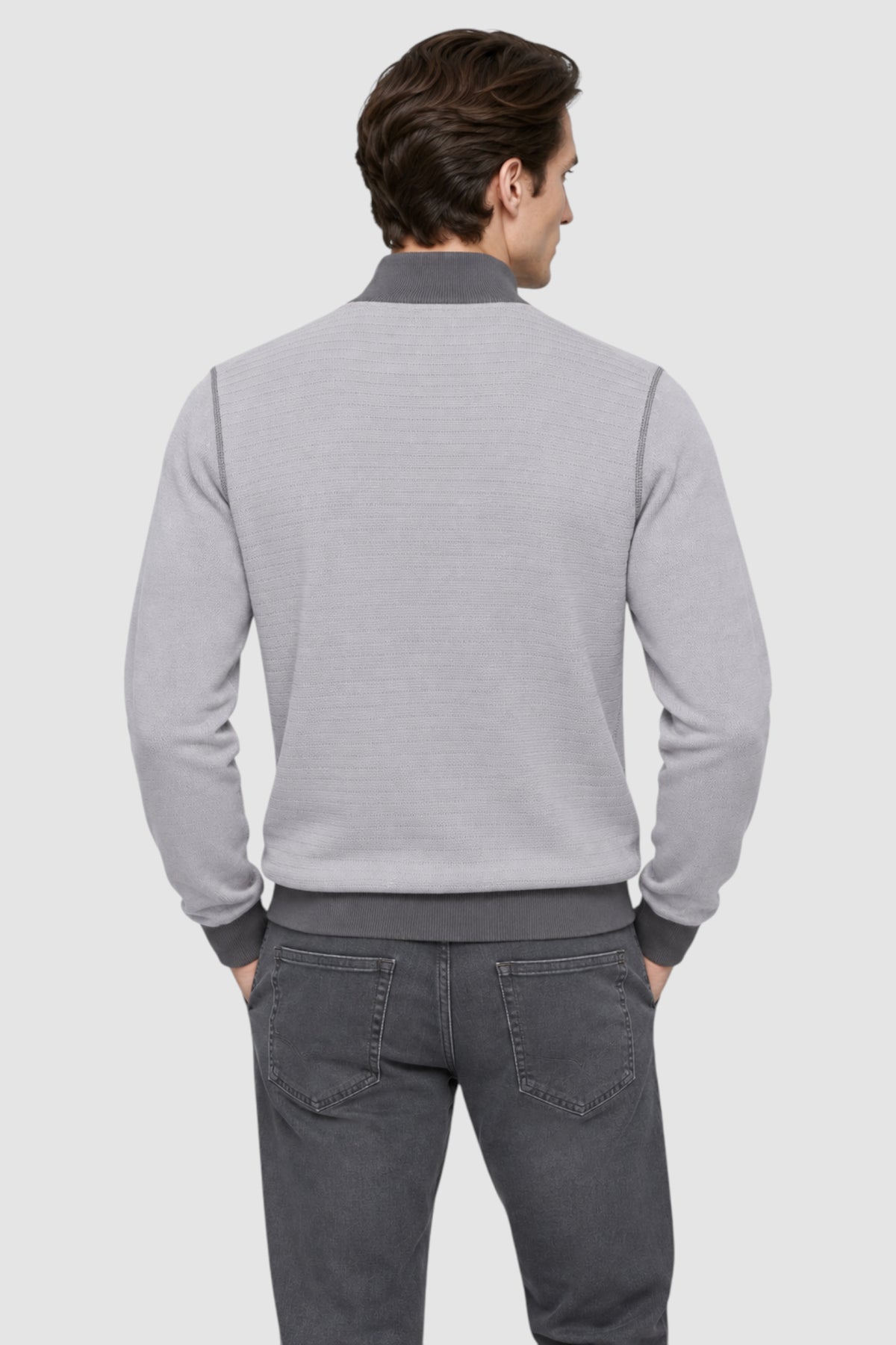 Verona Textured Half-Zip