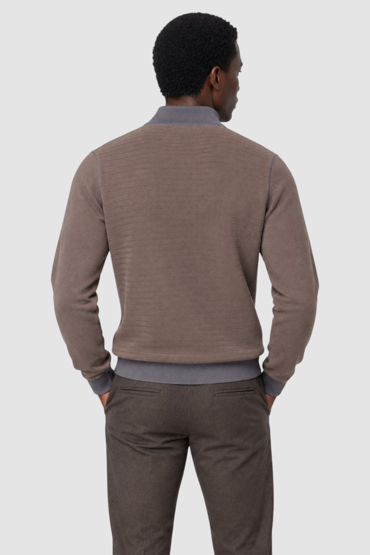 Verona Textured Half-Zip