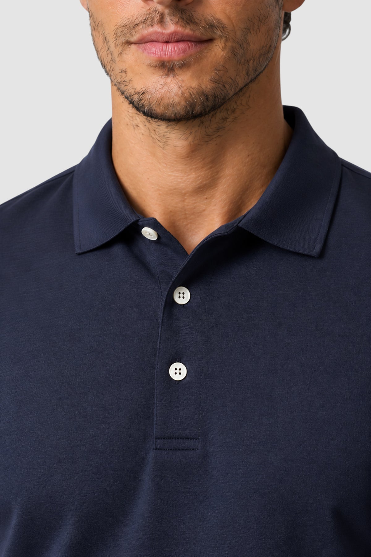 SetaTouch Essential Cotton Long Sleeve Polo