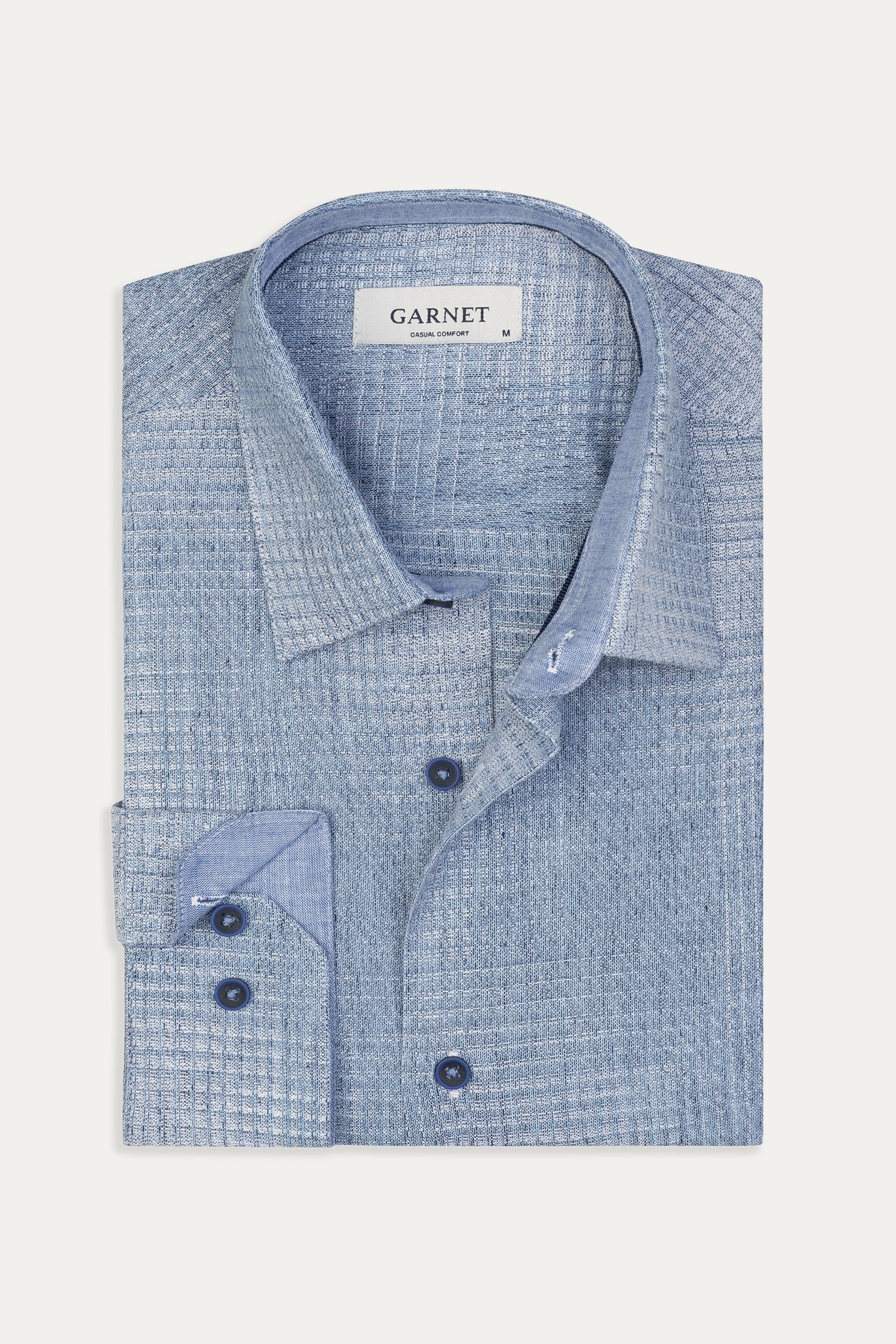 Serene Gradient Linen Shirt