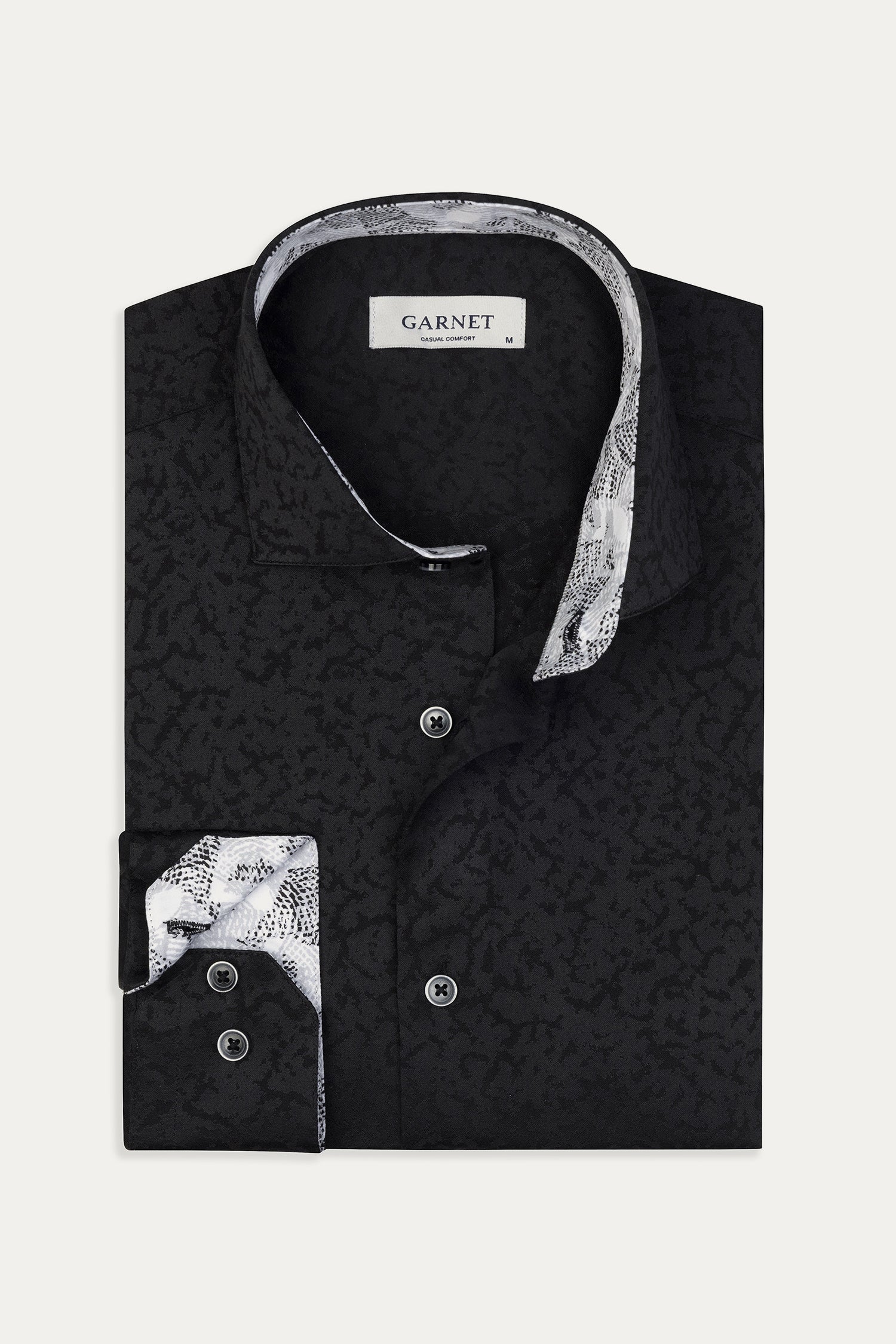 Lace Accent Dress Shirt