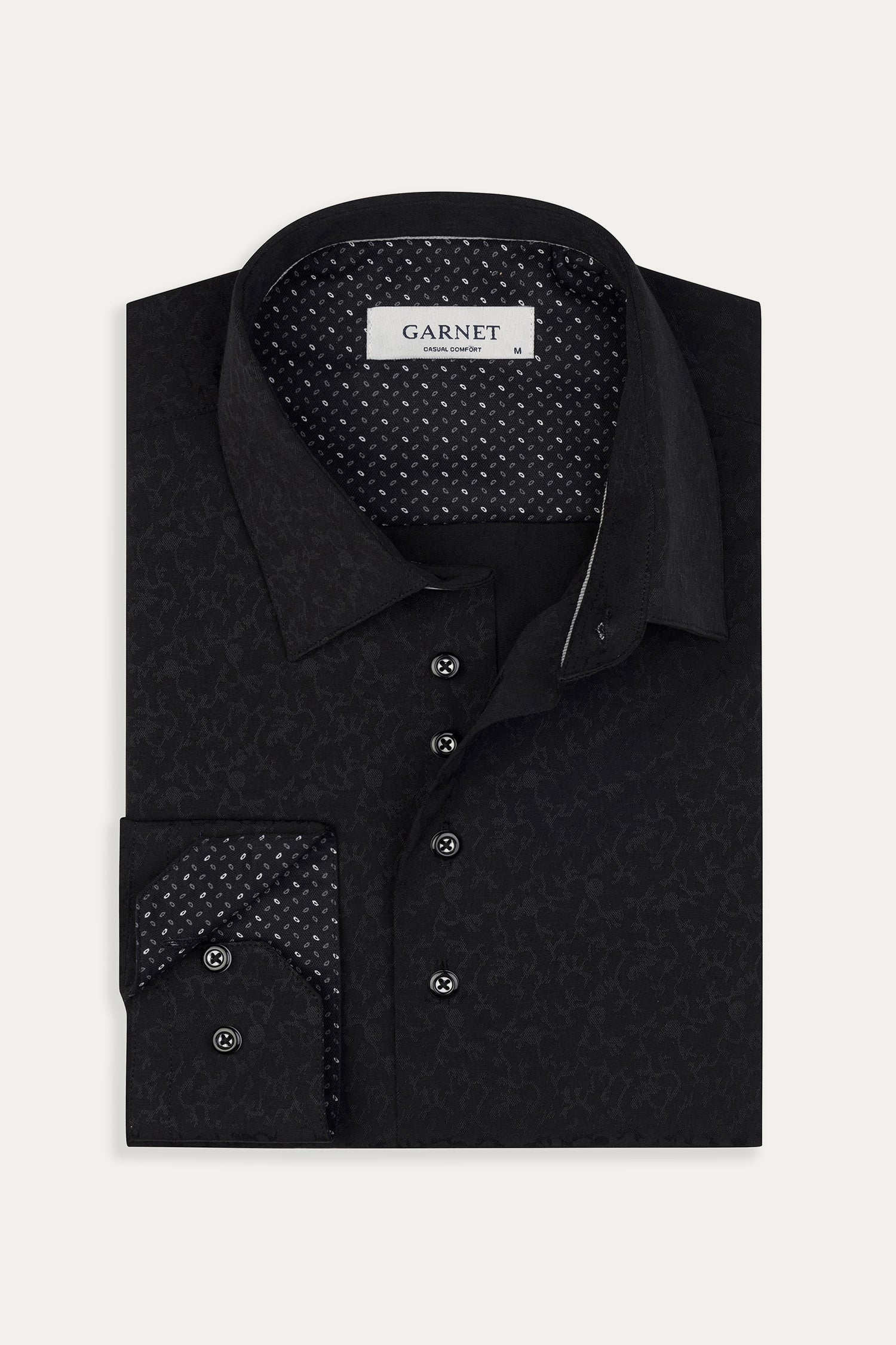 Obsidian Brocade Shirt