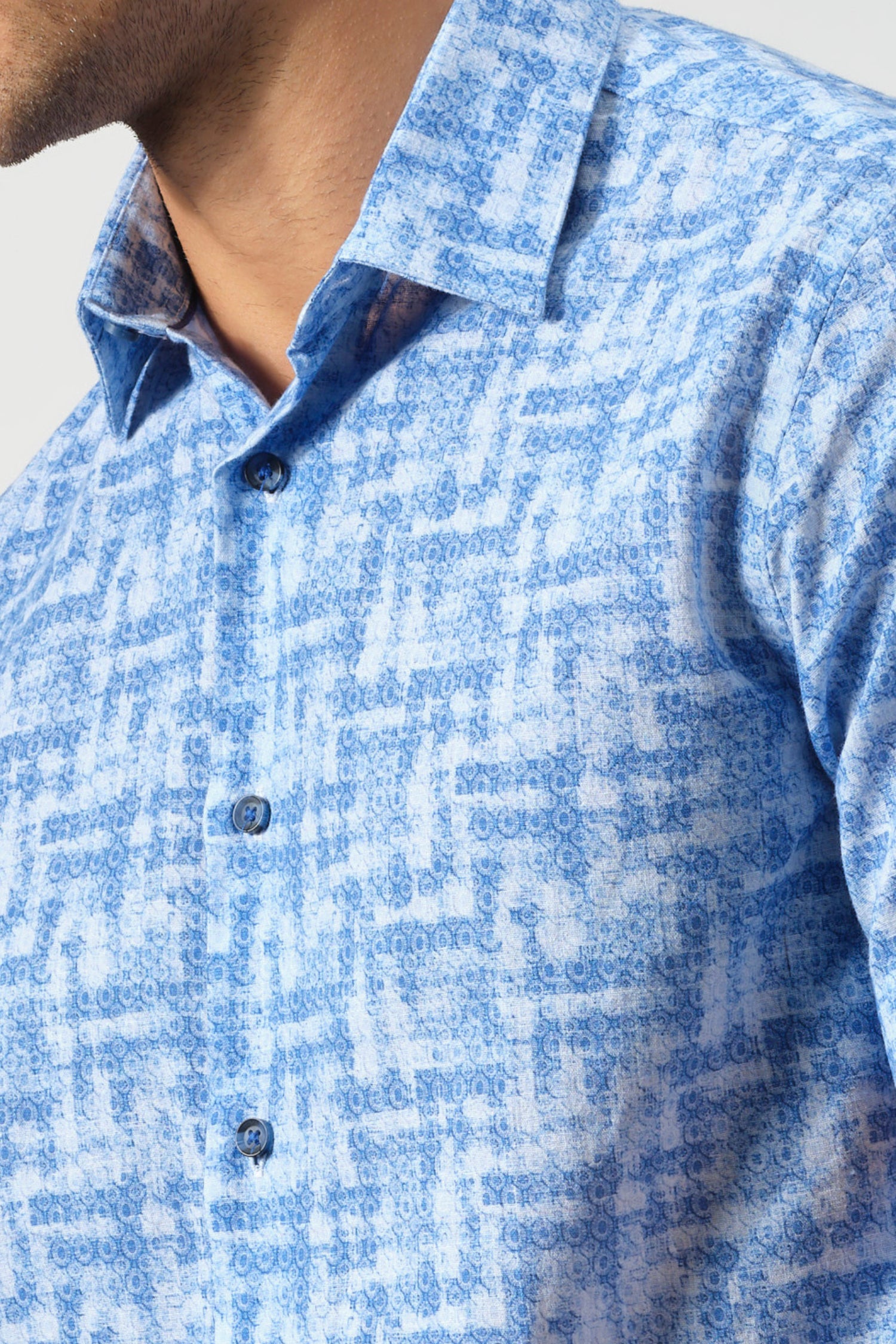 Skyline Weave Linen Shirt