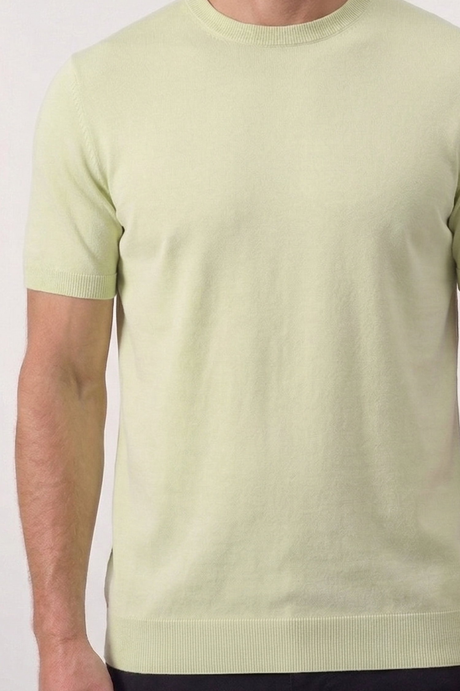 Short Sleeve Knit Sweater