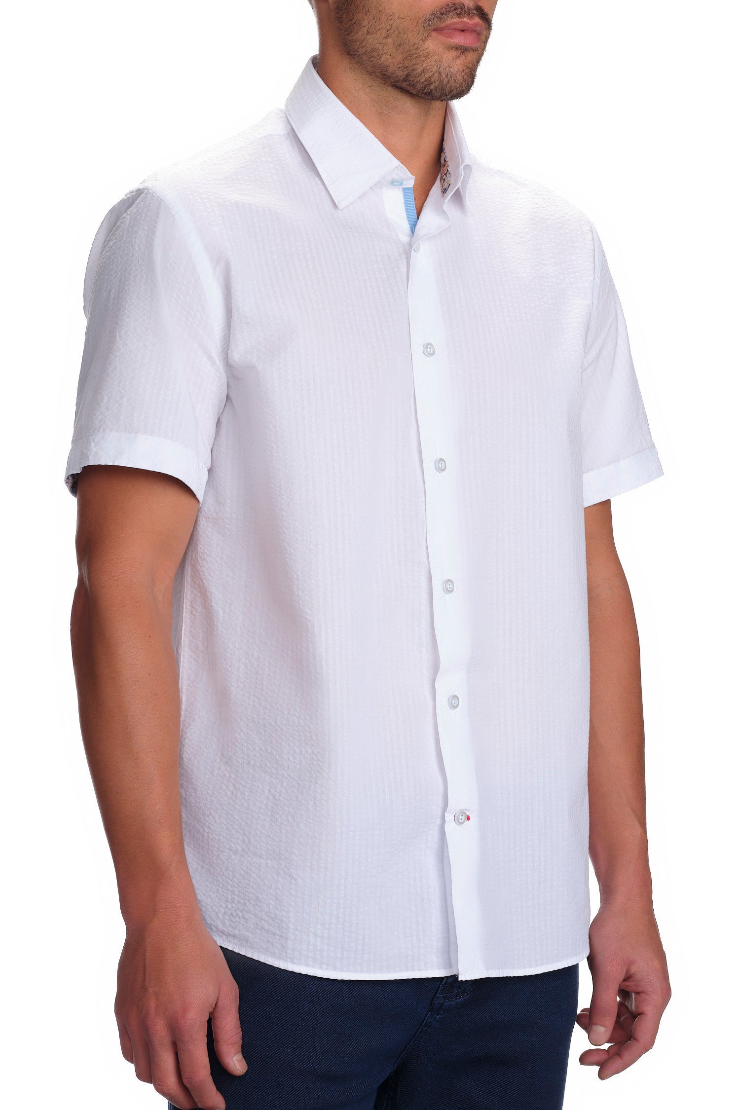 Seersucker Short Sleeve Shirt