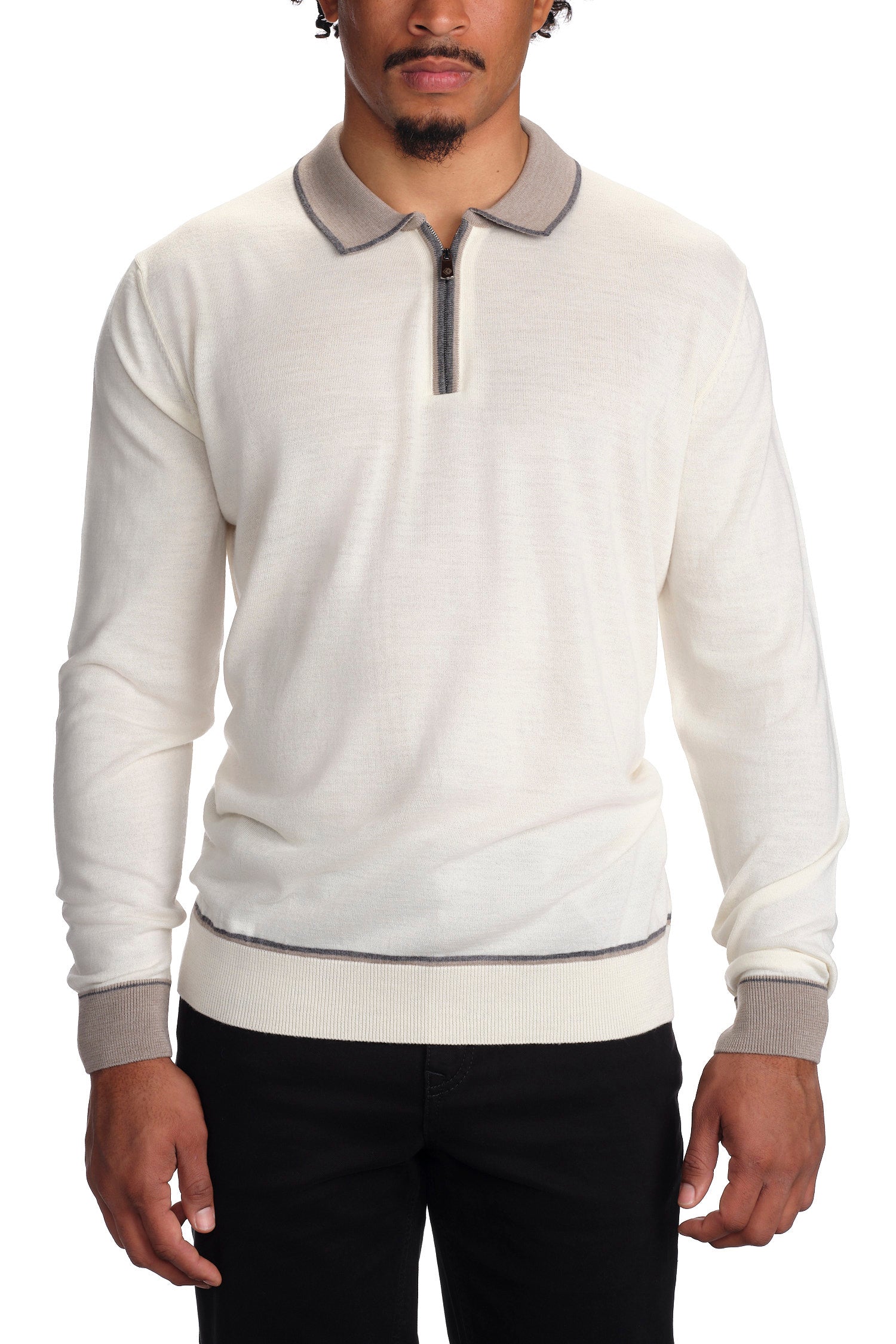 Polo Zip Sweater