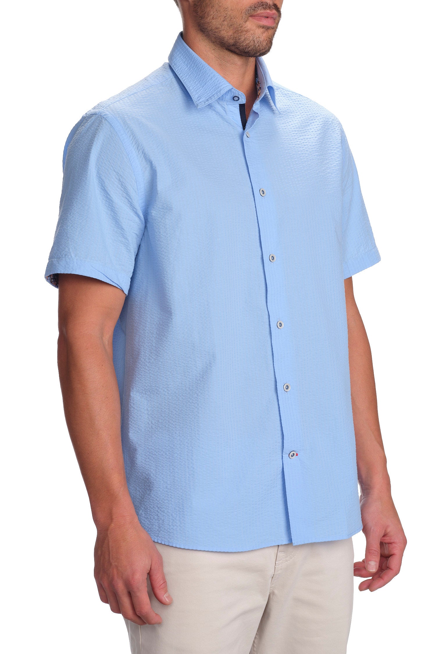 Seersucker Short Sleeve Shirt