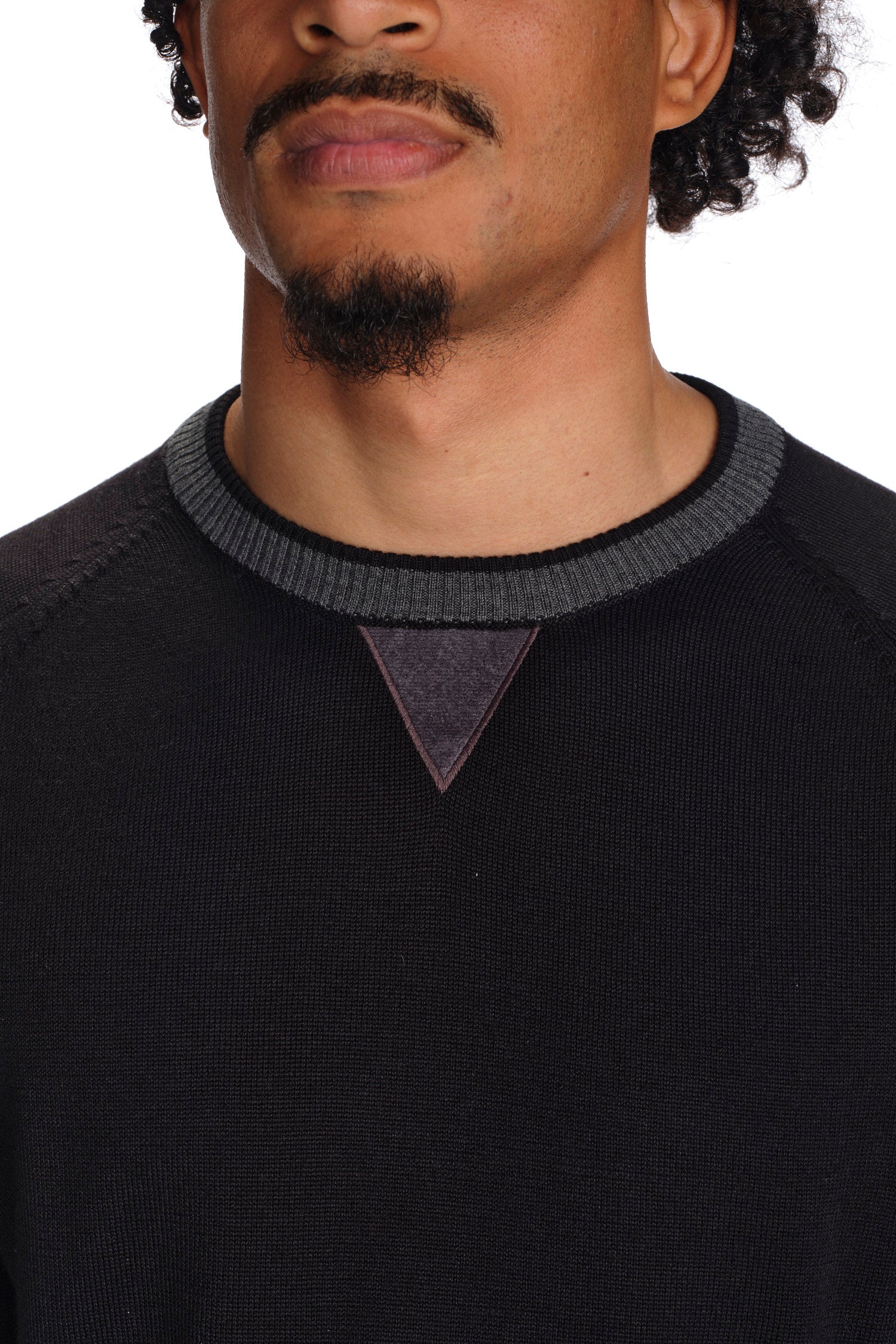 Crew Neck Wool Sweater