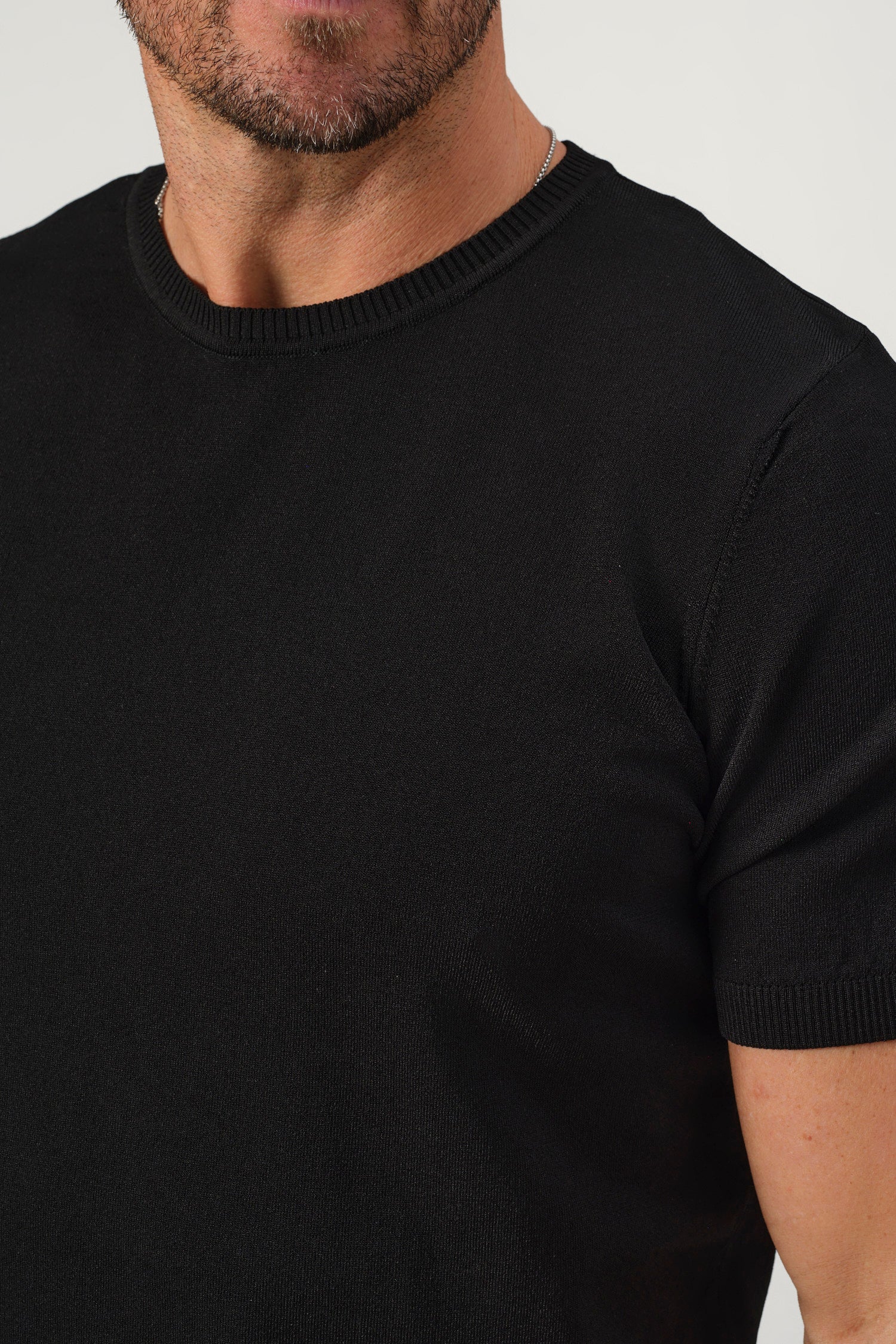 Short Sleeve Knit Sweater