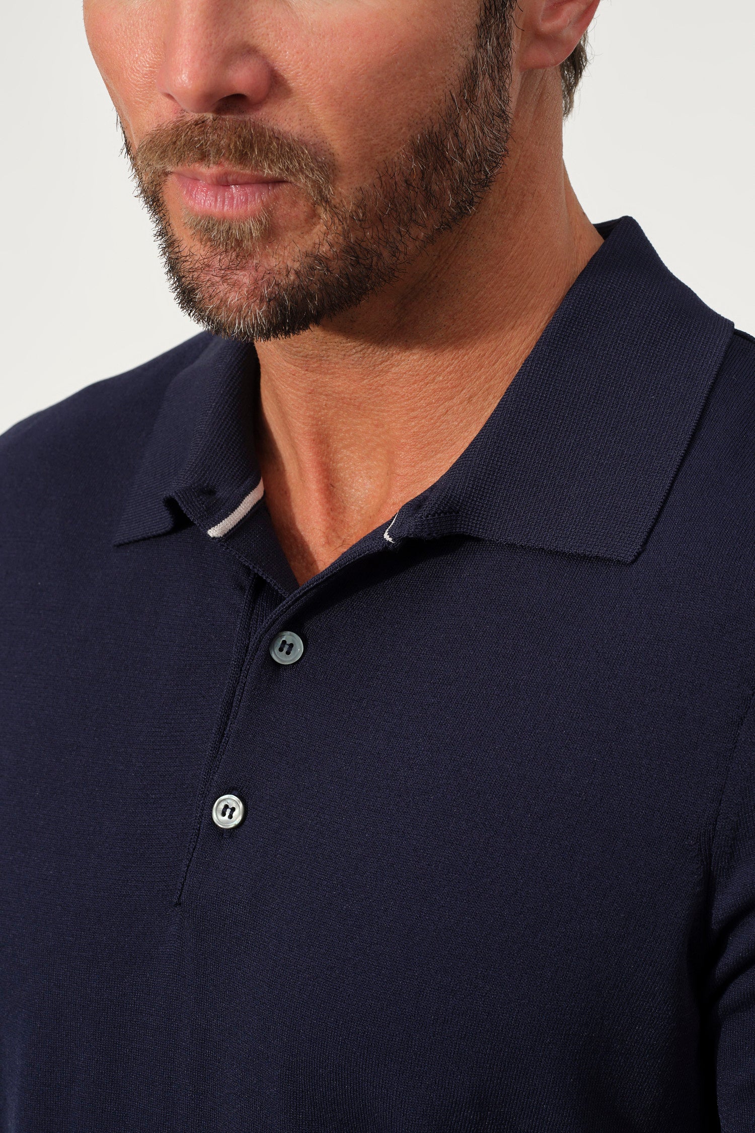 Lightweight Knit Polo Shirt