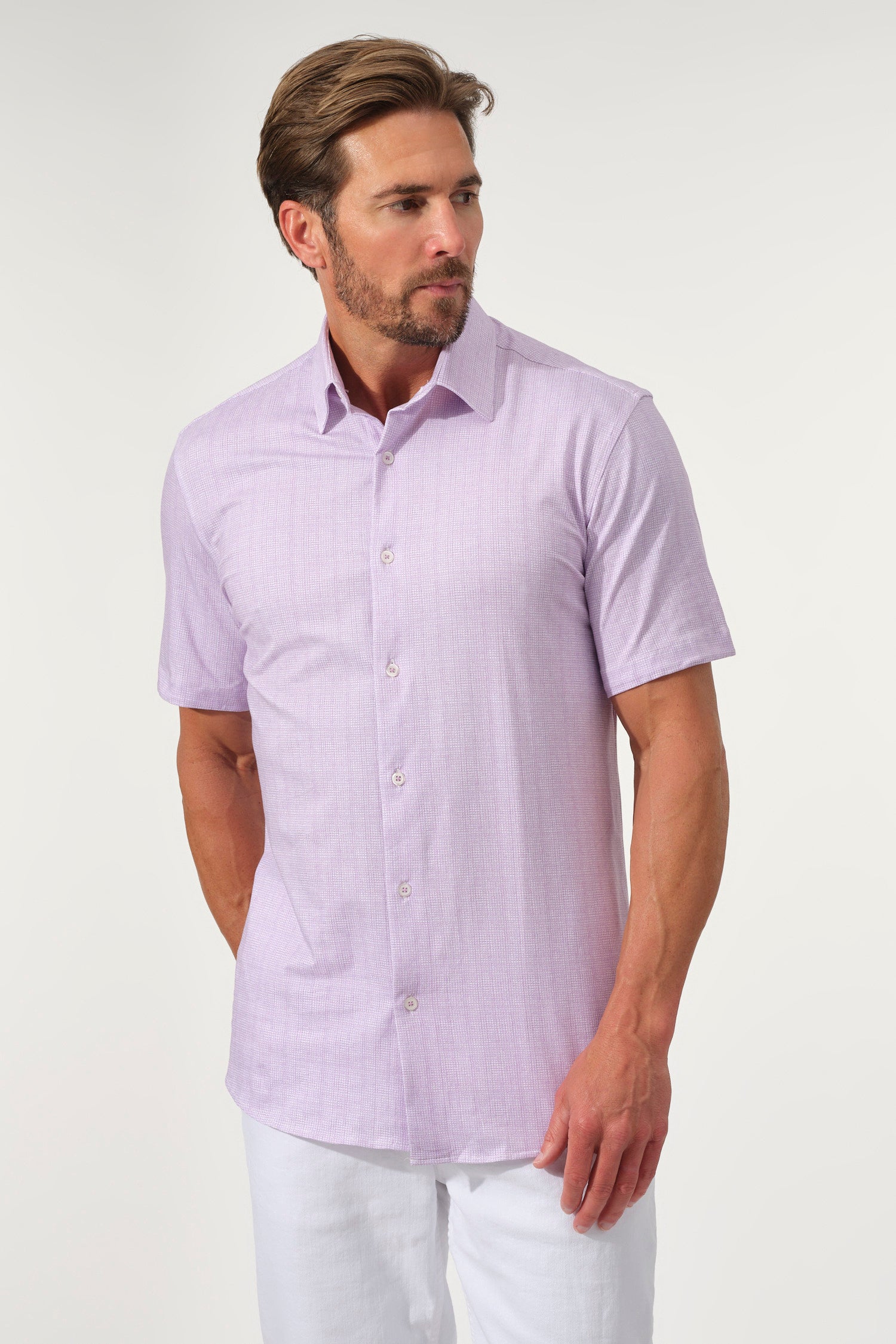 Horizon Textured Dynamic Comfort Shirt