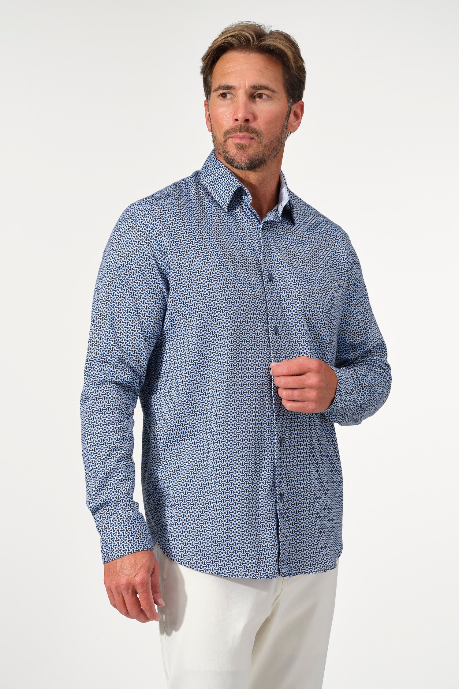 Interlink Geo Print Shirt