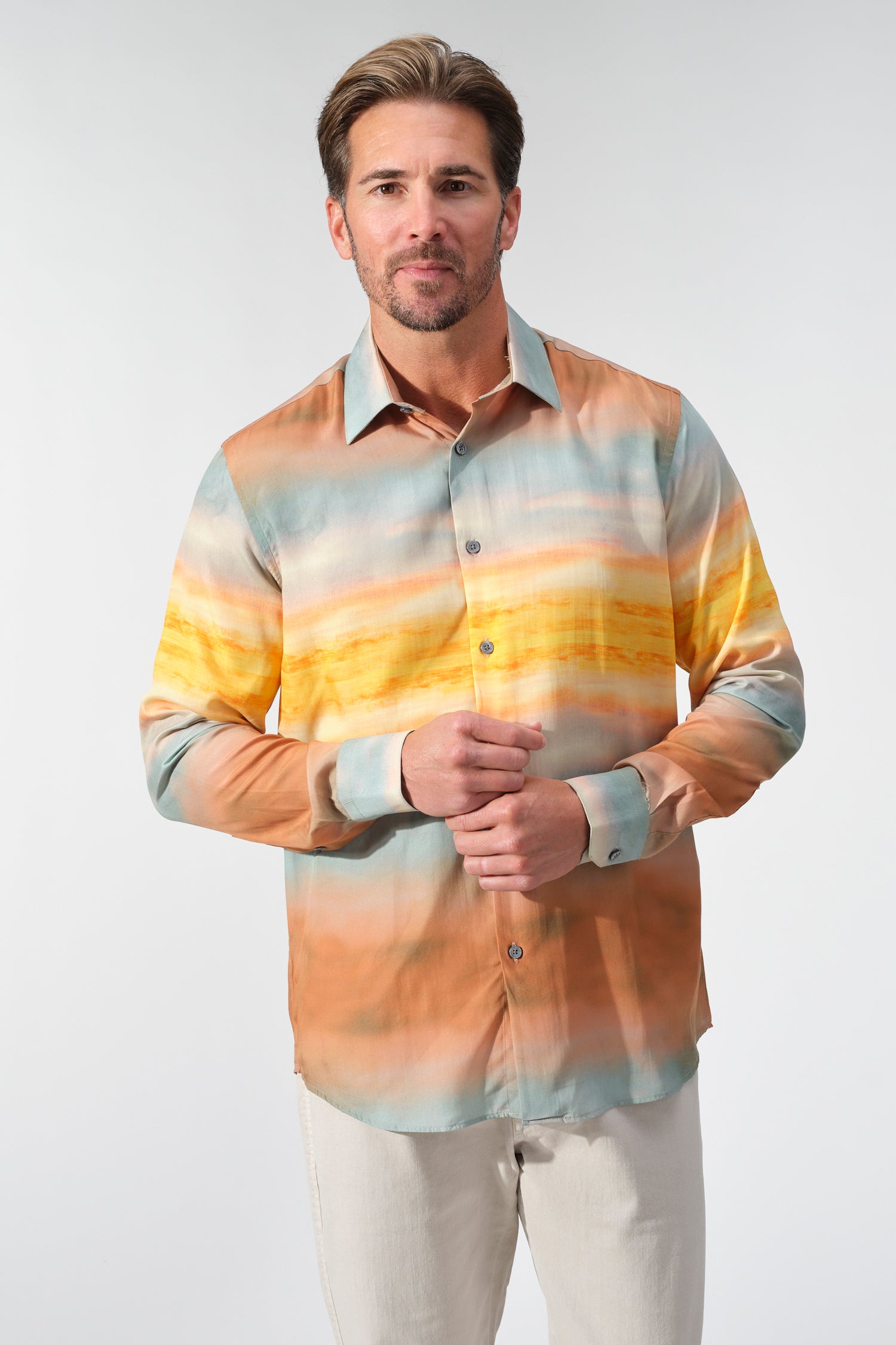 Horizon Fade Print Shirt