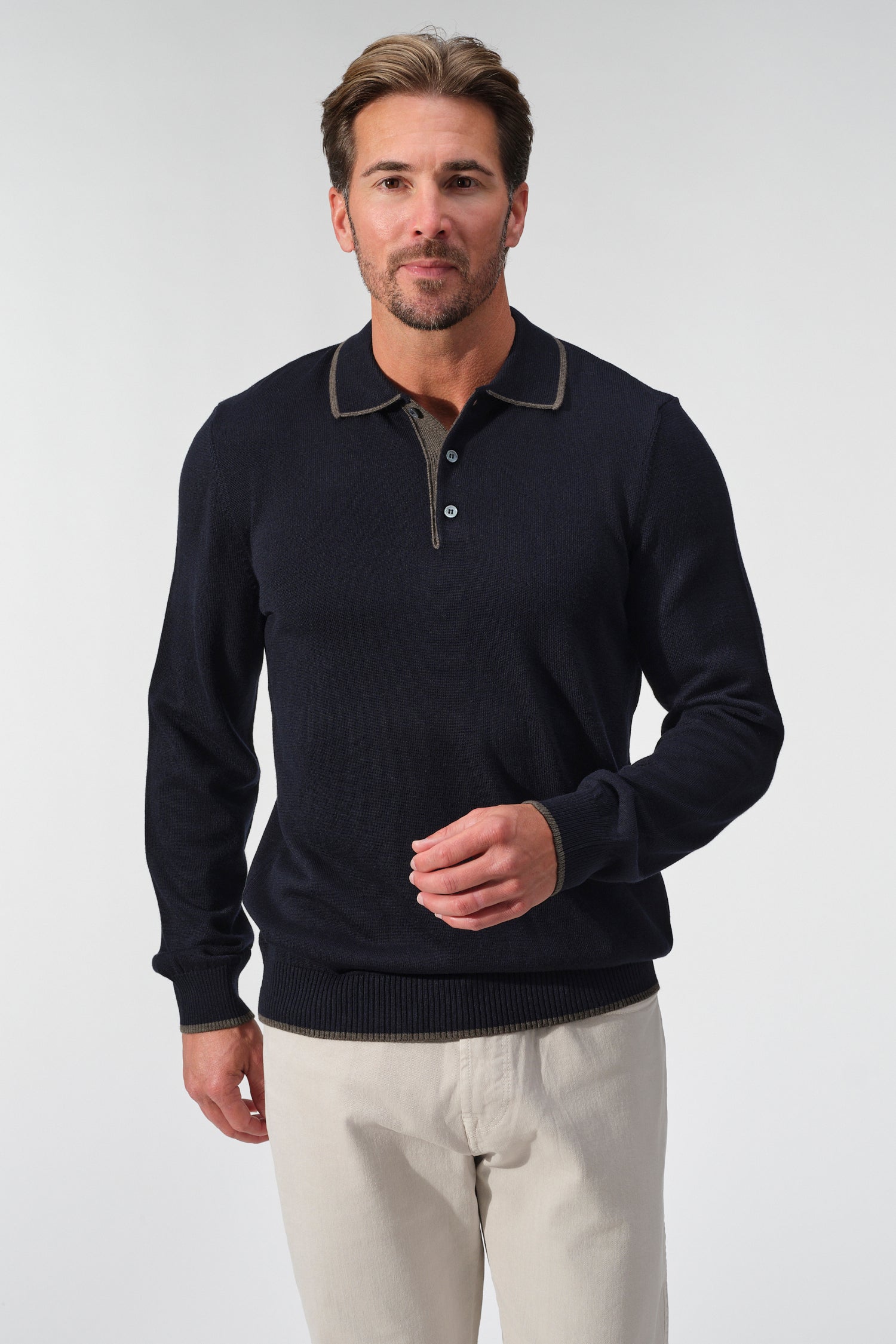 Amalfi Polo Sweater