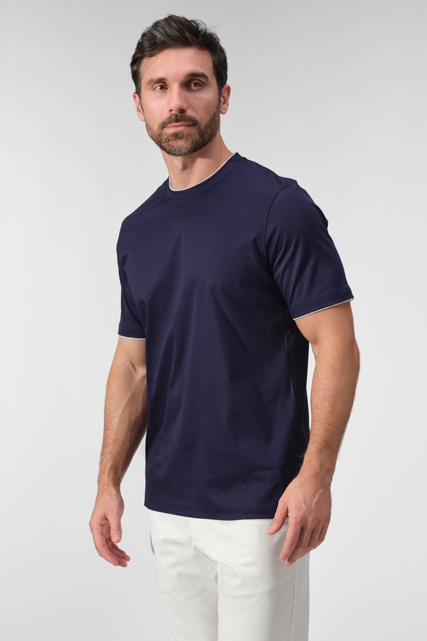 Supima Cotton Crew Neck T-Shirt