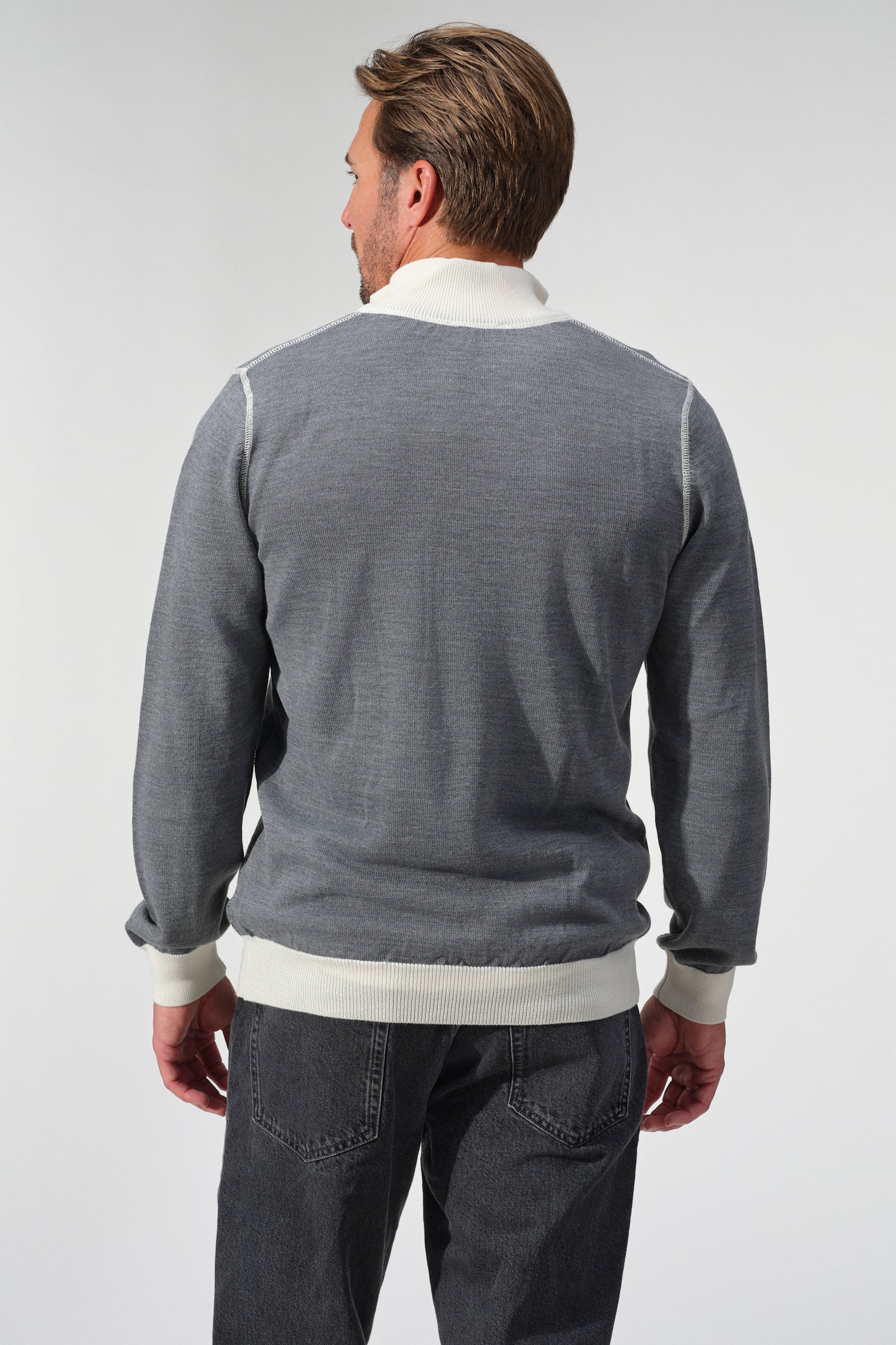 Lucca Textured Half-Zip