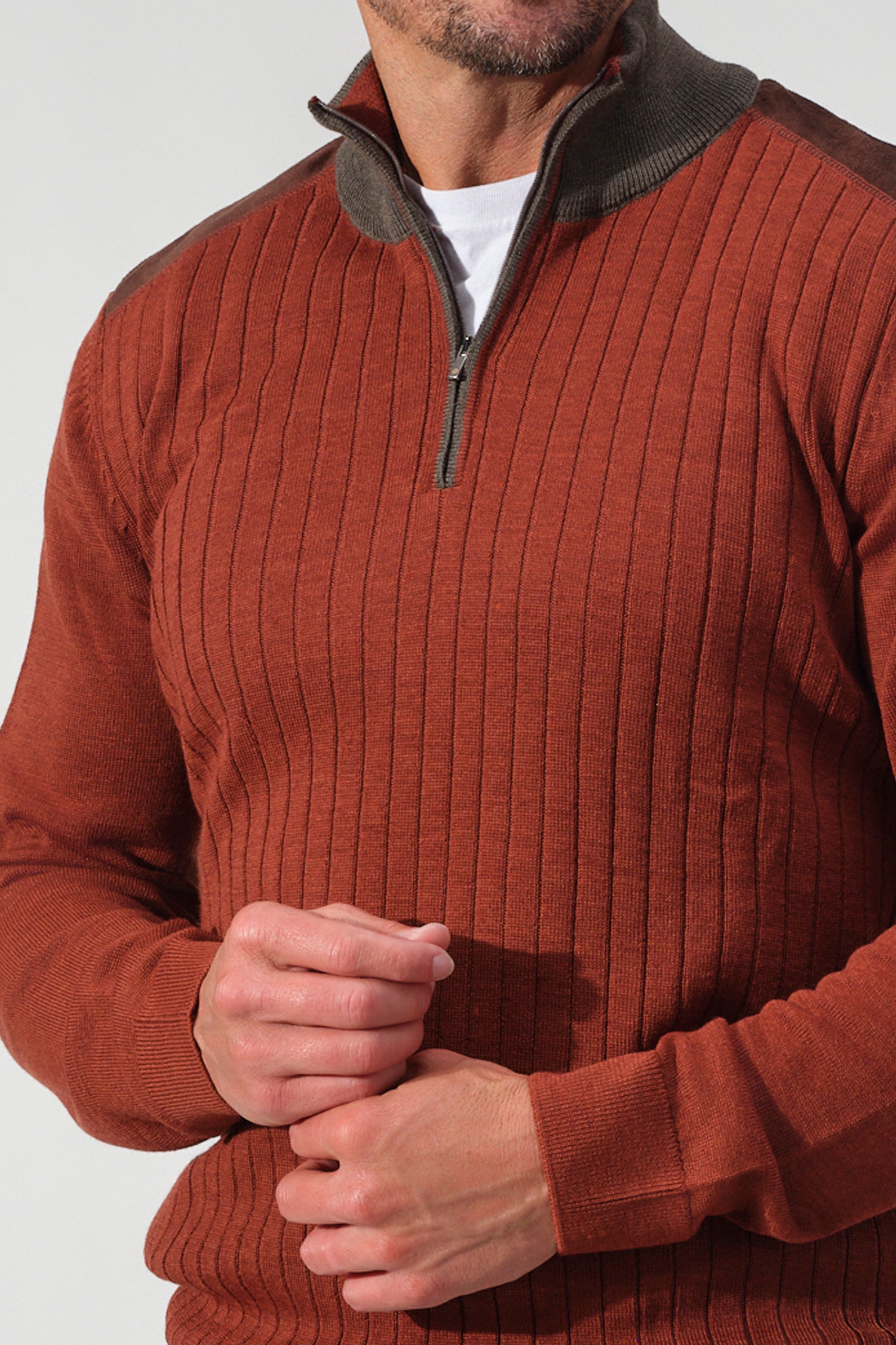Cortona Ribbed Half-Zip