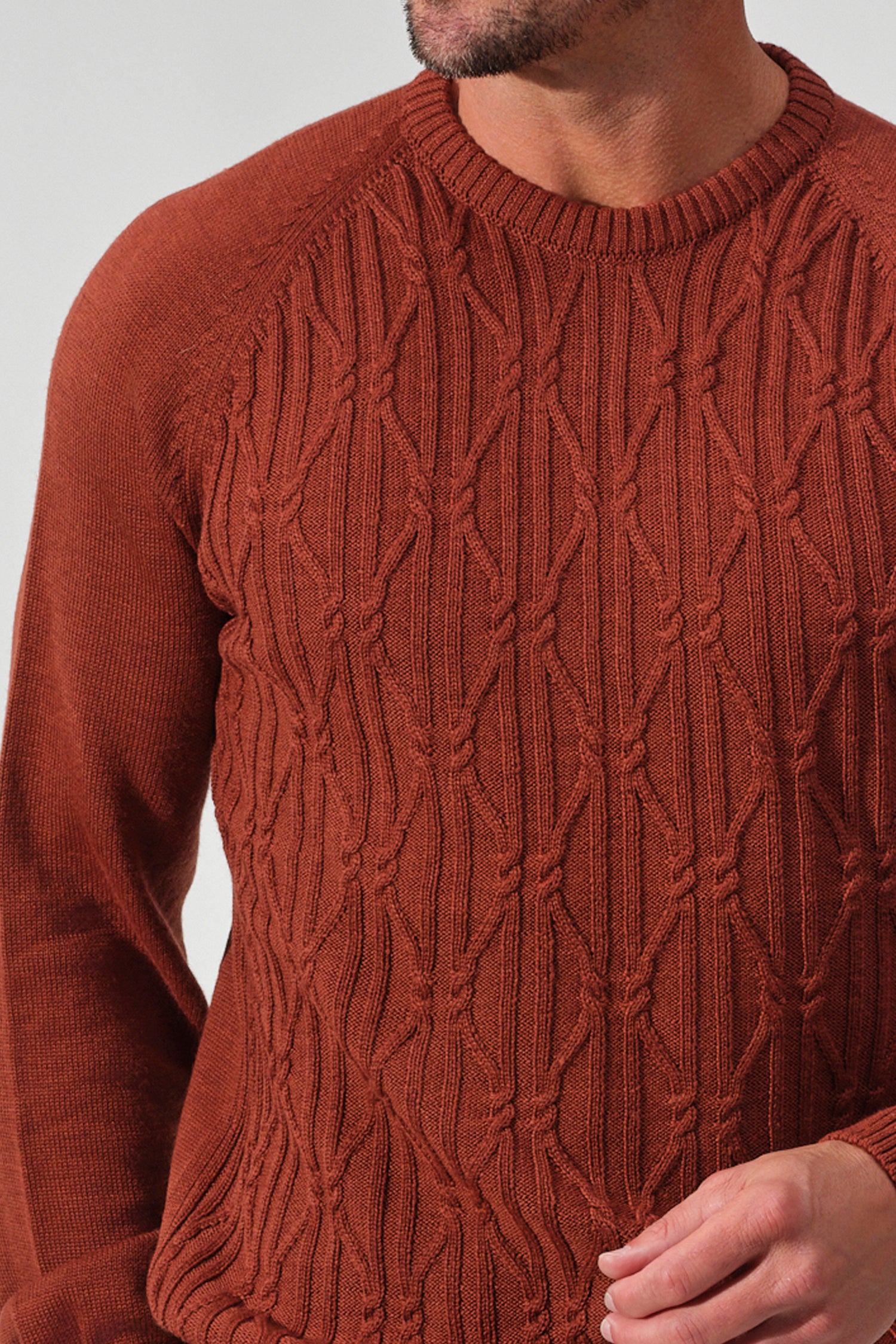 Ravello Cable Turtleneck