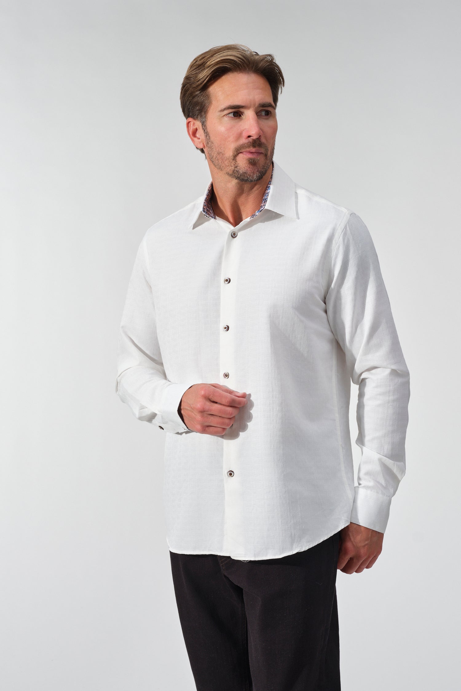 Brushstroke Accent Shirt