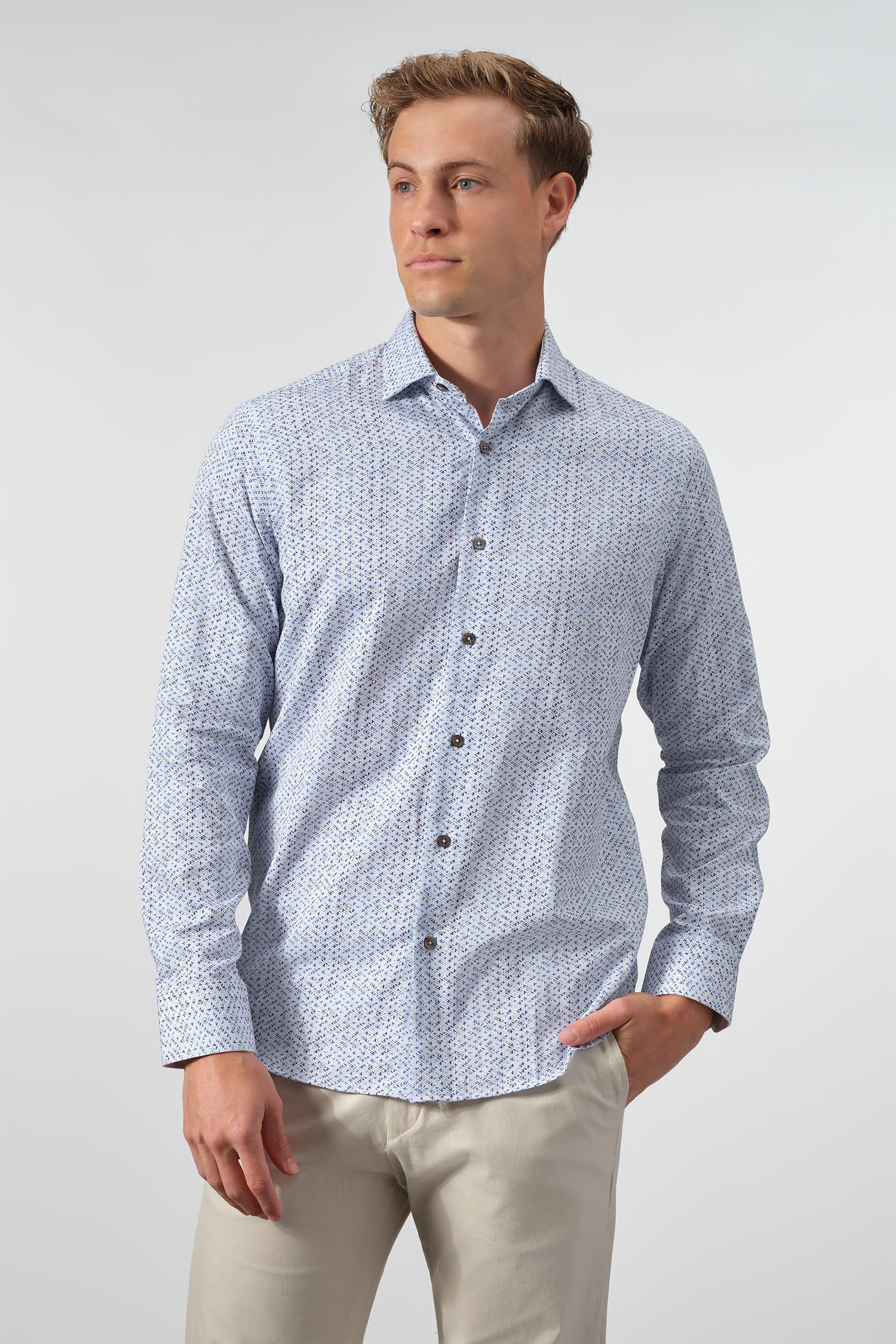 Como Micro Motif Shirt