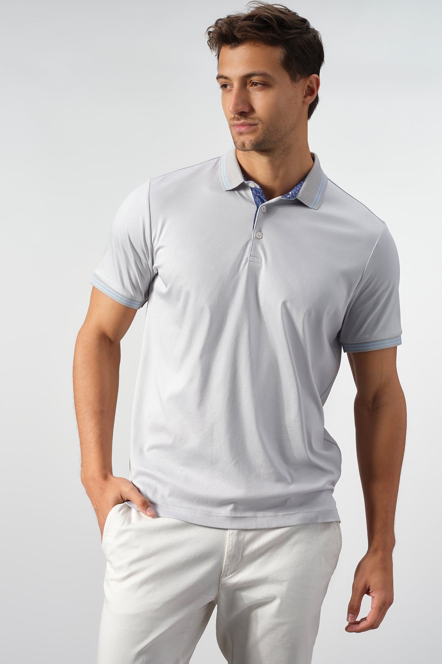 SetaTouch Contrast Trim Polo