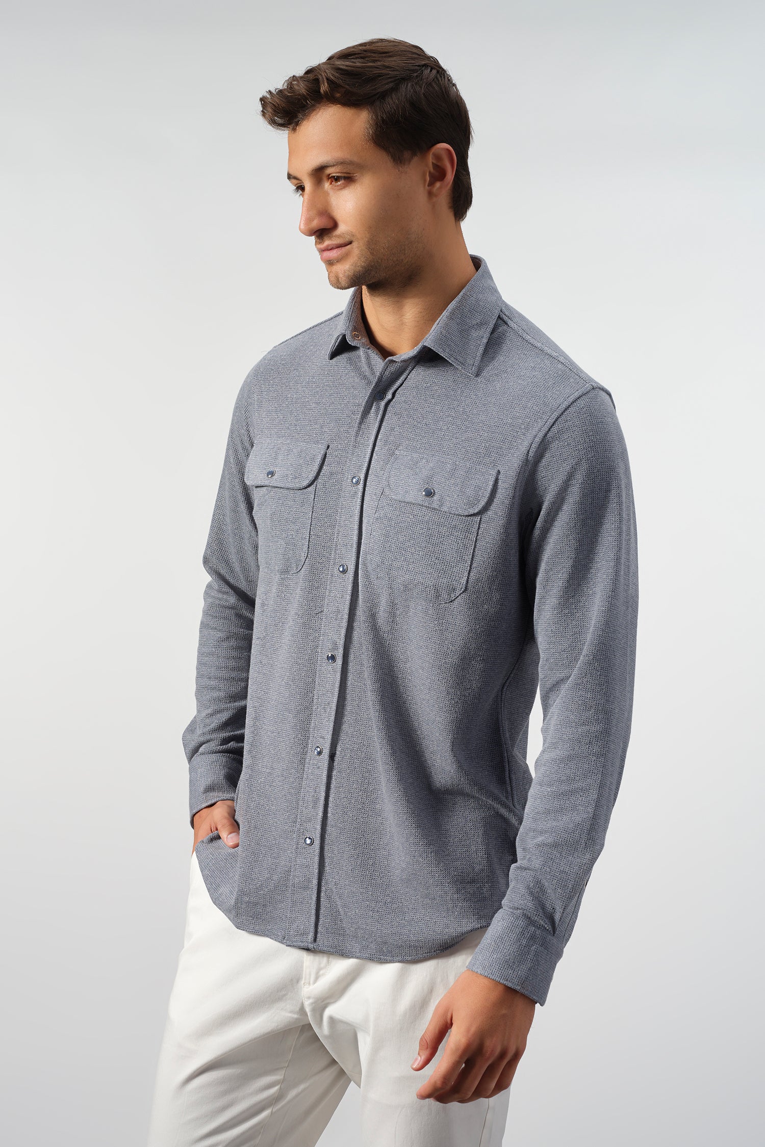 Riviera Textured Utility Shirt