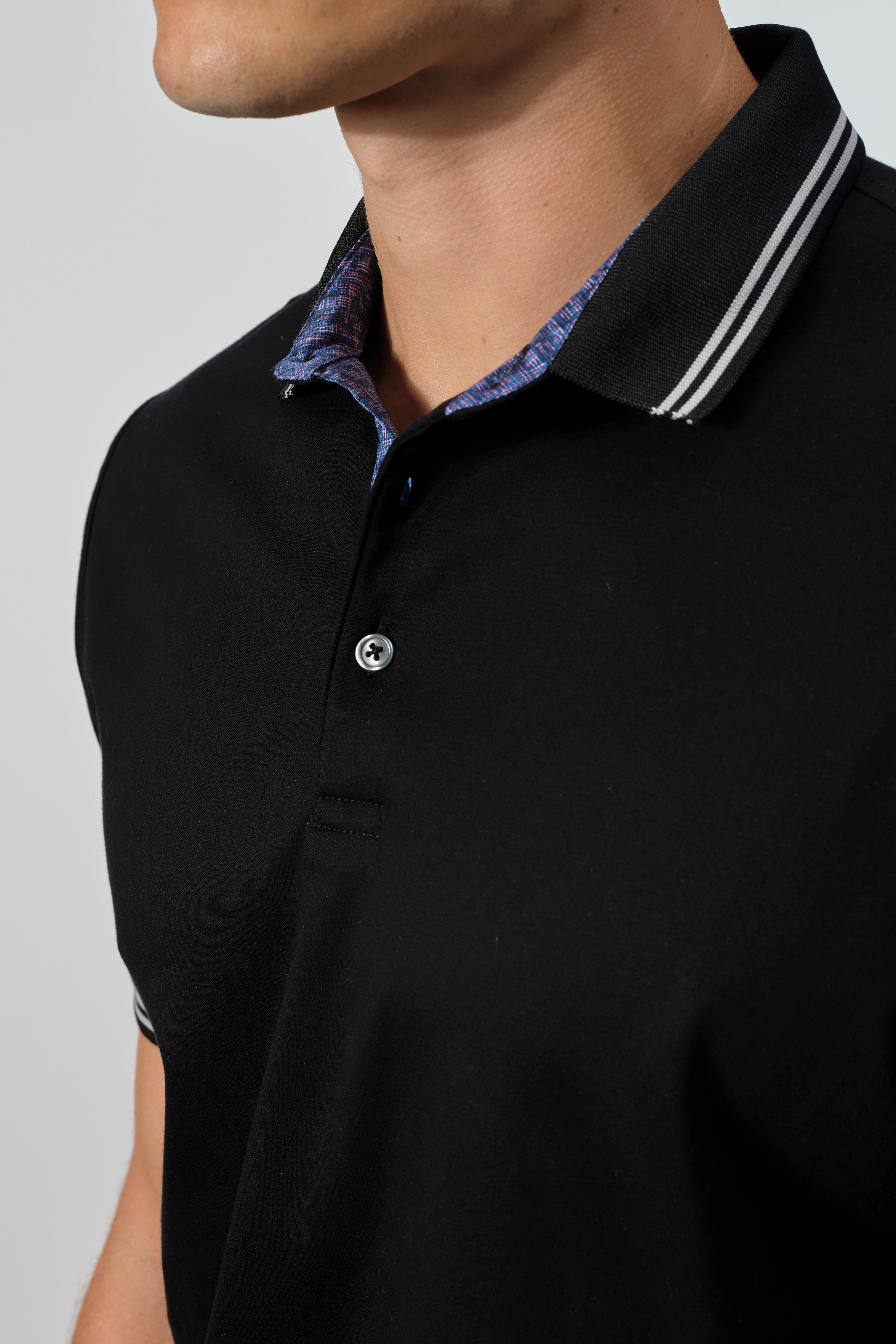 SetaTouch Contrast Trim Polo