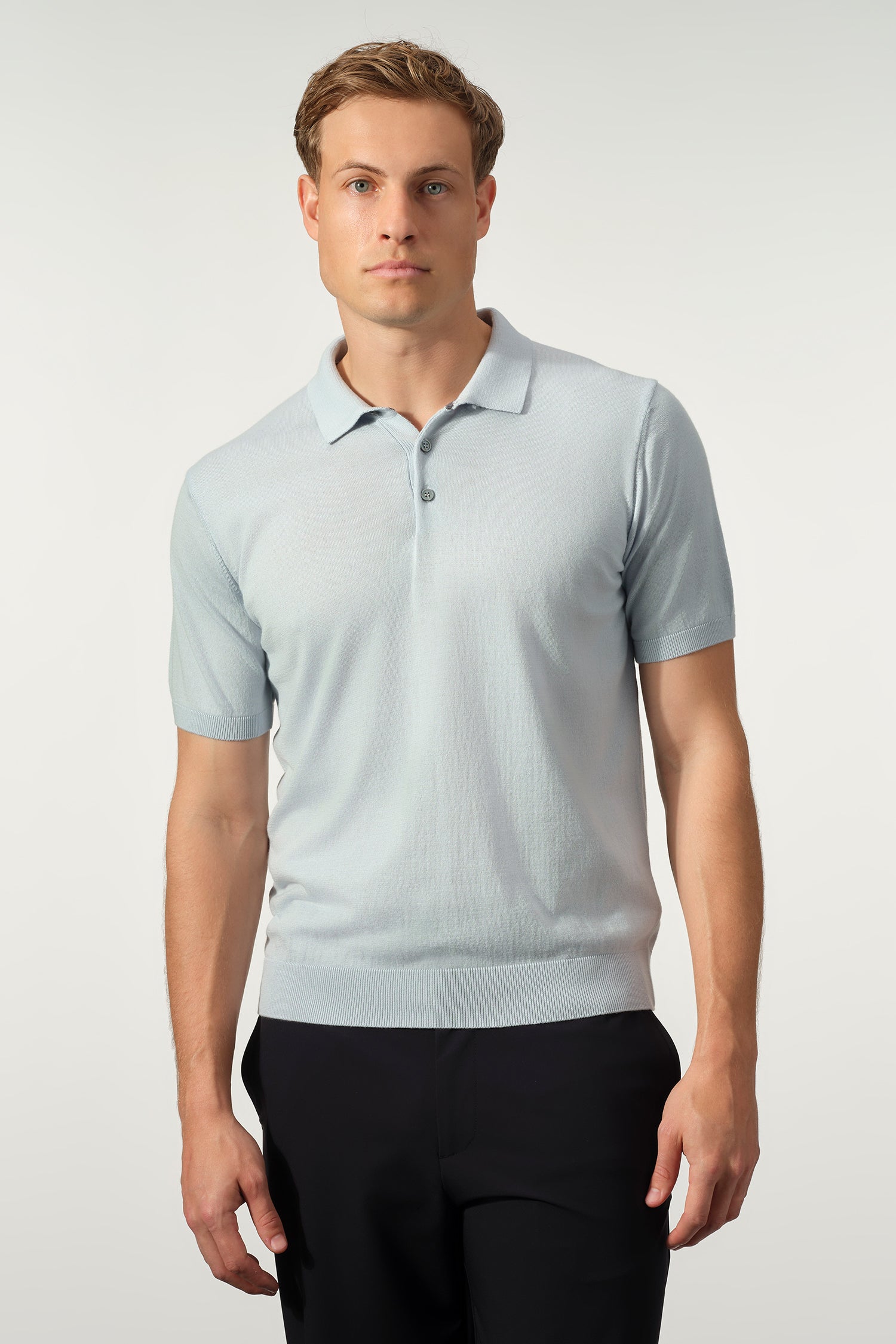 Essential Cotton-Modal Knit Polo