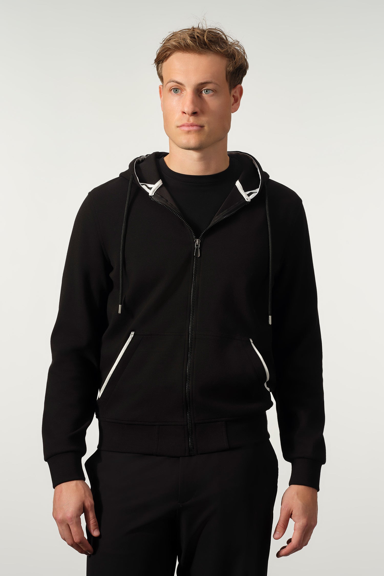 Essential Cotton Zip Hoodie