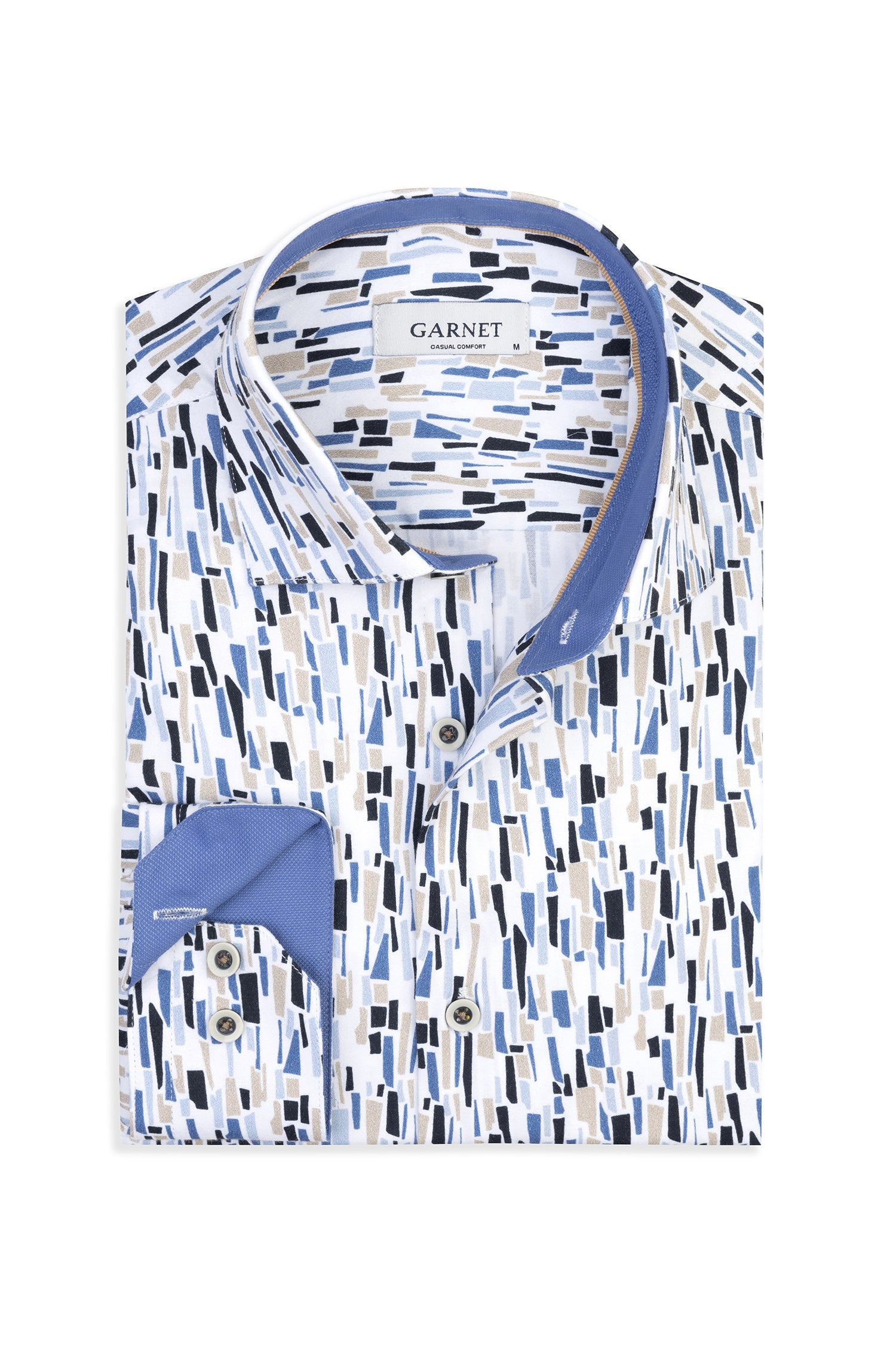 Moderno Brushstroke Print Shirt