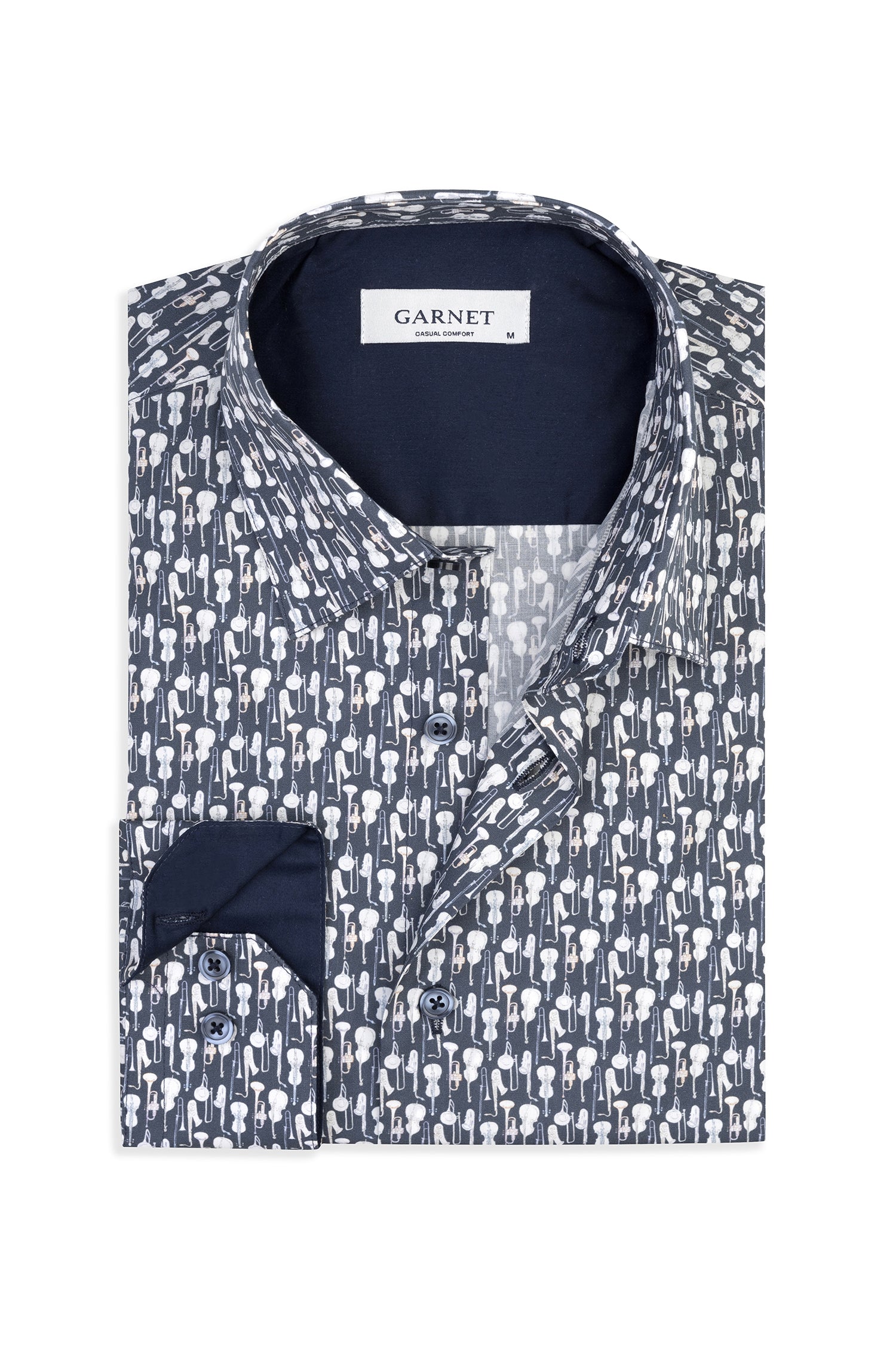 Jazz Ensemble Print Shirt
