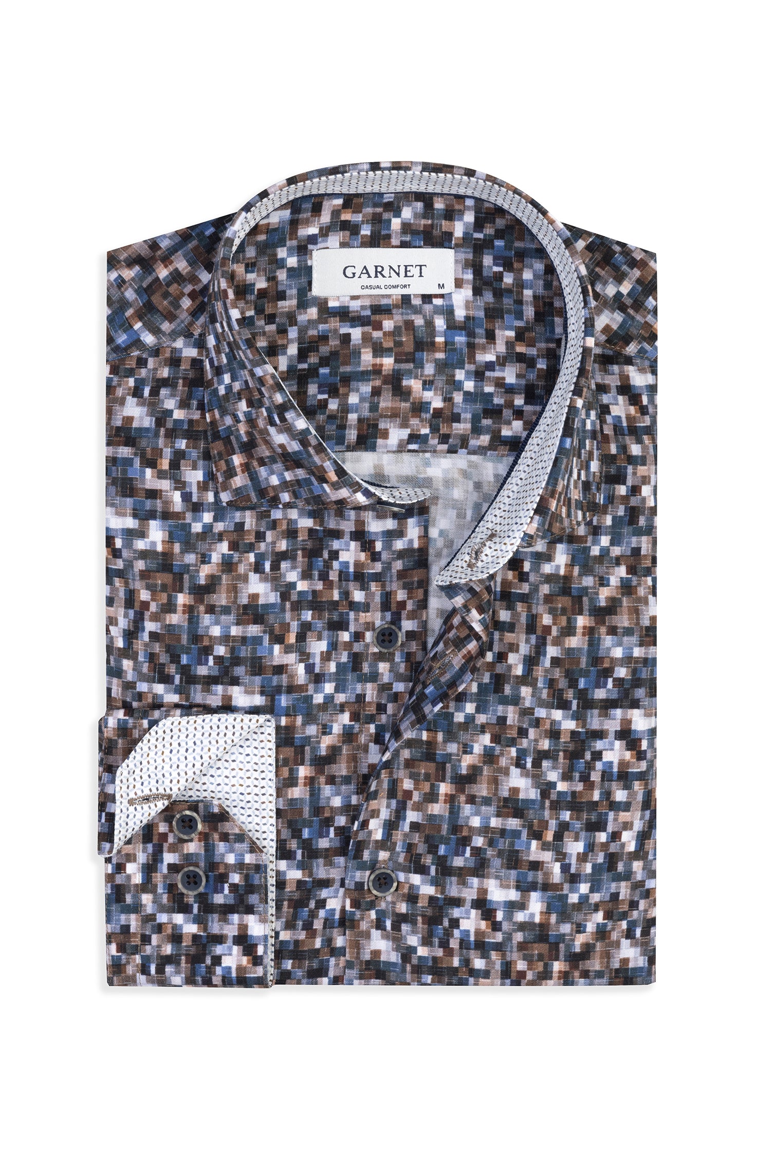 Pixel Fade Print Shirt